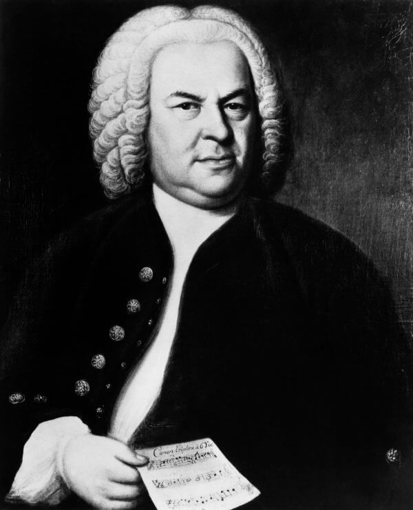 Johann Sebastian Bach (1685-1750), Portrait von Elias Gottlieb Haussmann, ca. 1746