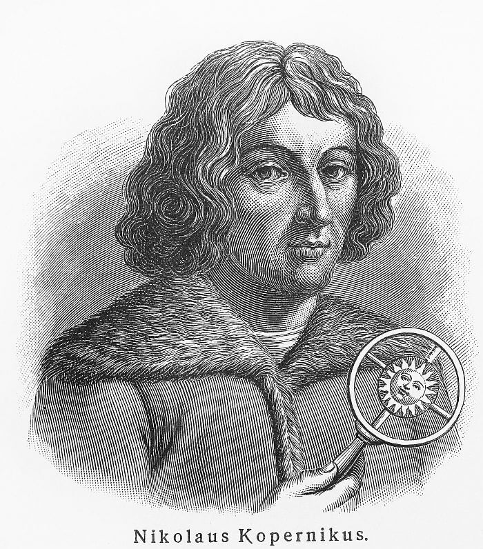 Portrait Kopernikus‘ aus Meyers Lexikon, 1905
