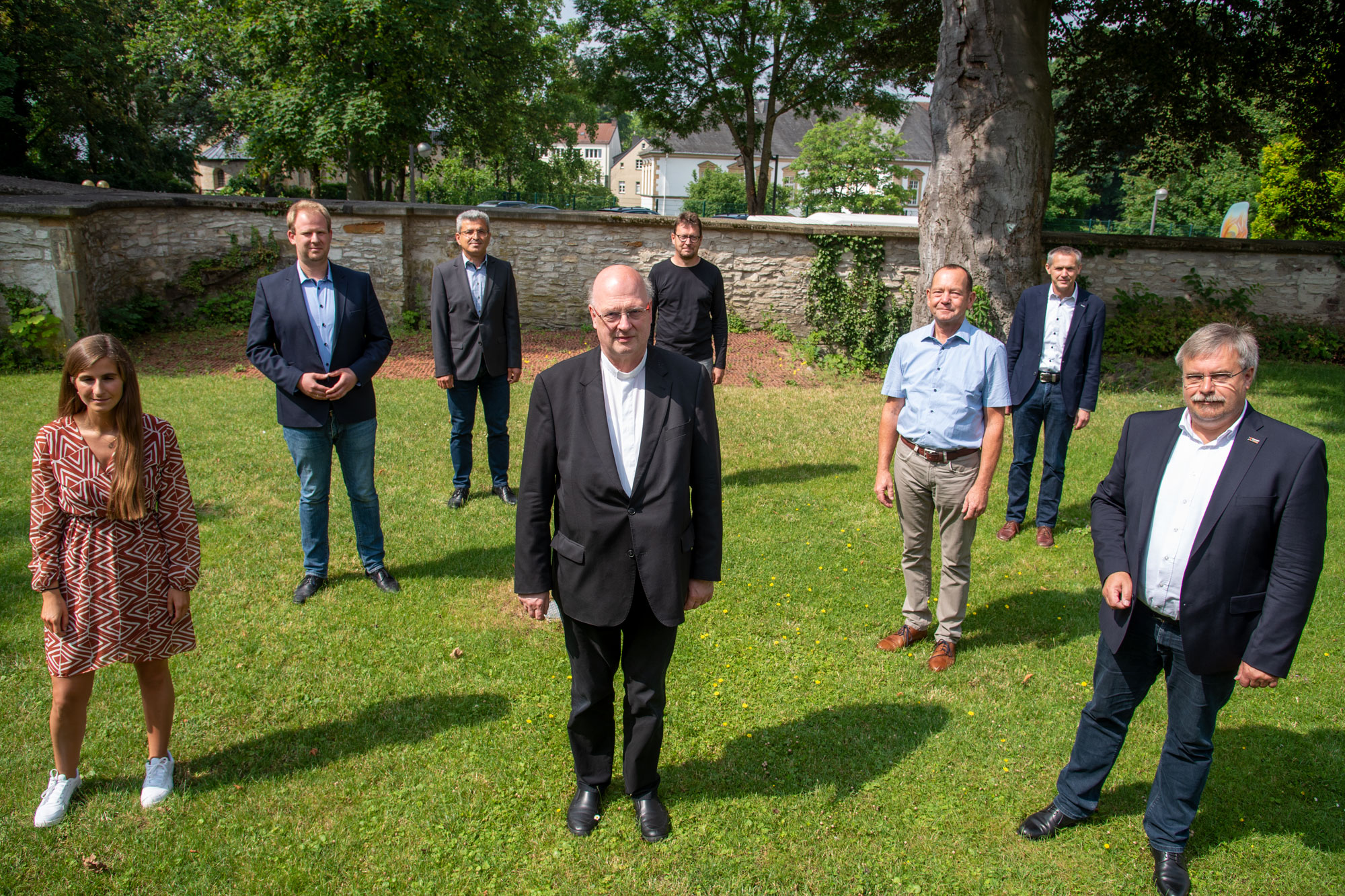 Generalvikar mit den Verantwortlichen der Jugendsozialarbeit im Erzbistum Paderborn