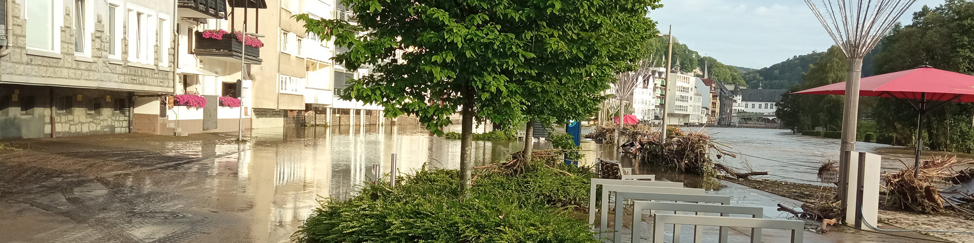 Hochwasser in Altena.