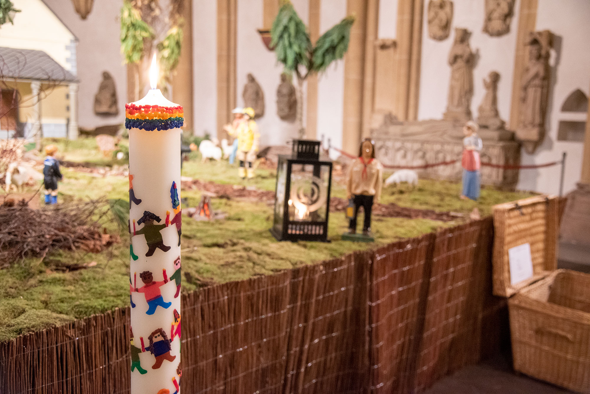 Friedenslicht im Dom, 2021