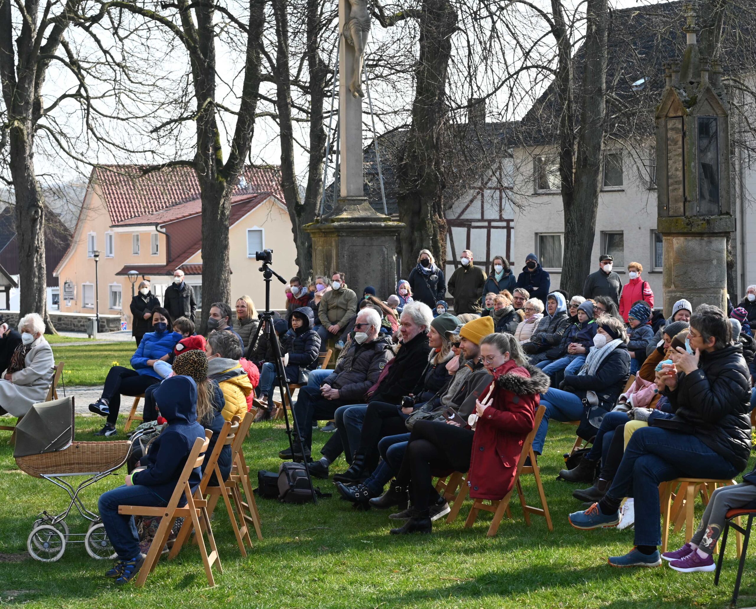 Gottesdienst unter freiem Himmel