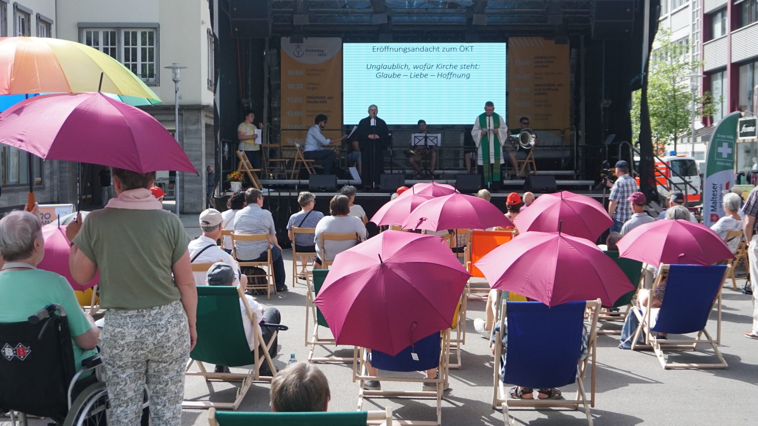 Ökumenischer Kirchentag Siegen: Bühne