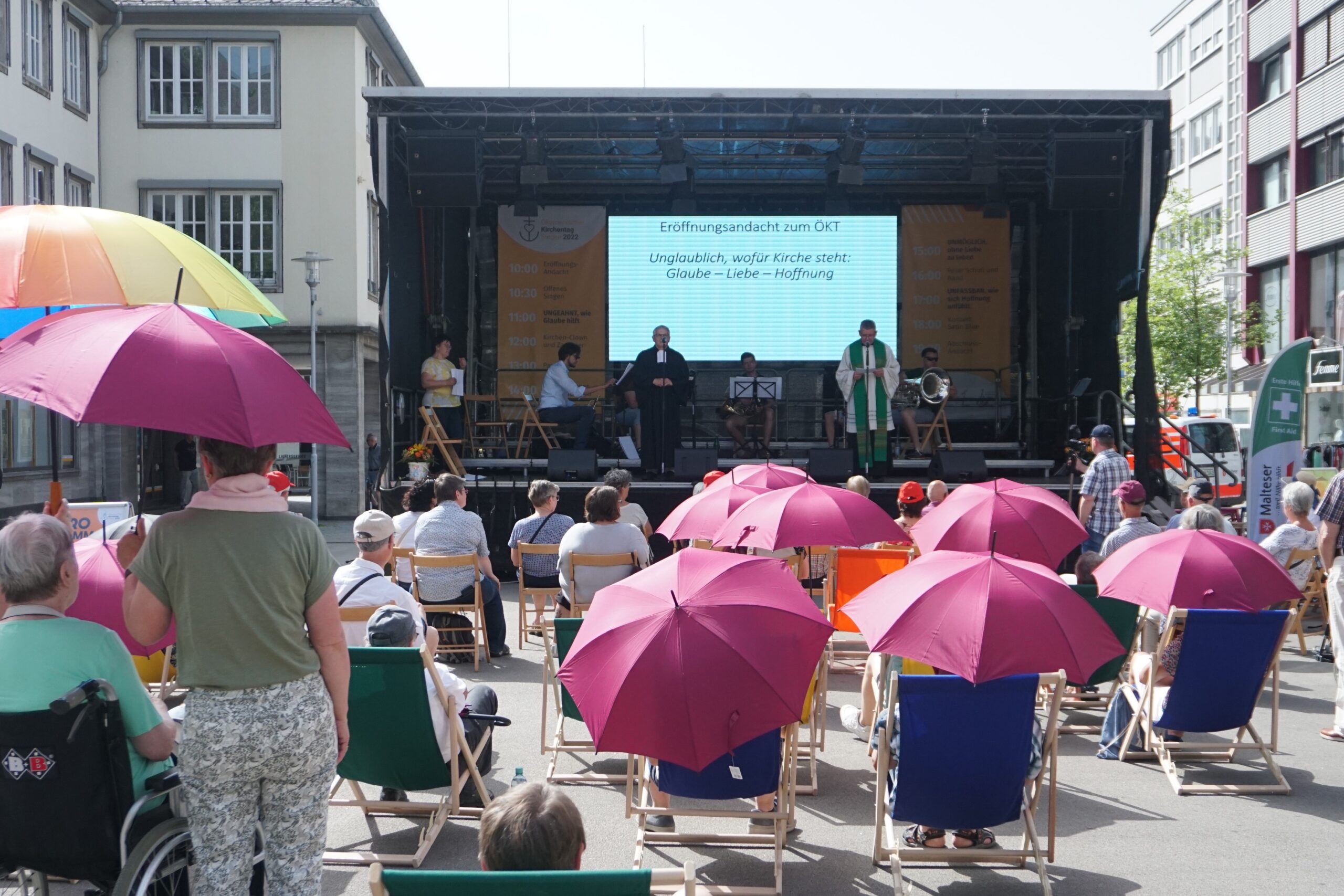 Ökumenischer Kirchentag Siegen: Bühne
