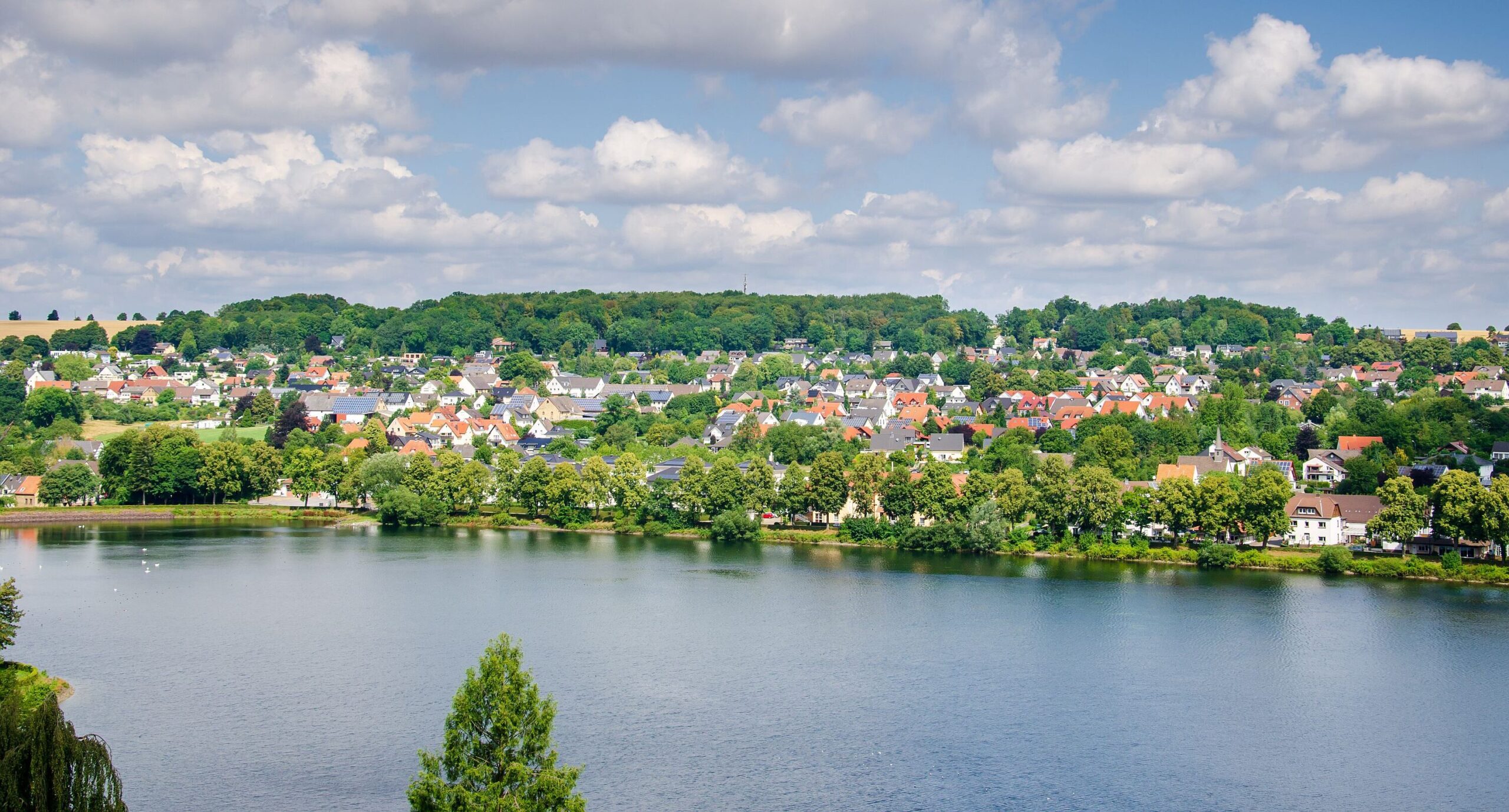 Panoramafoto vom Möhnesee