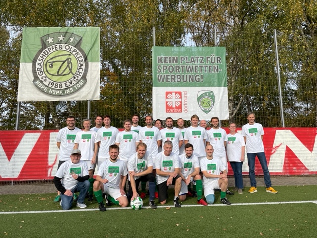 Gruppenfoto Fußballmannschaft
