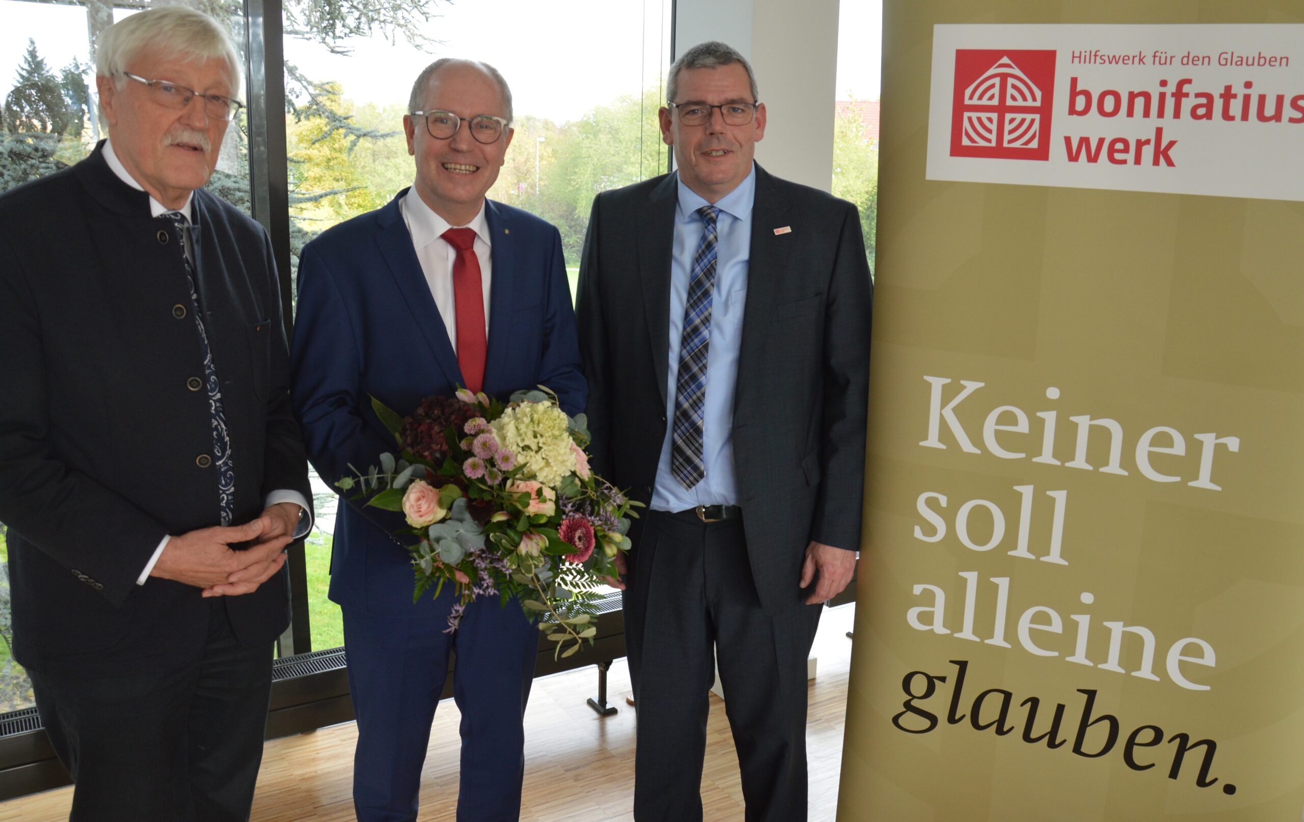 Dreifachporträt Imenkämper, Müller und Paus