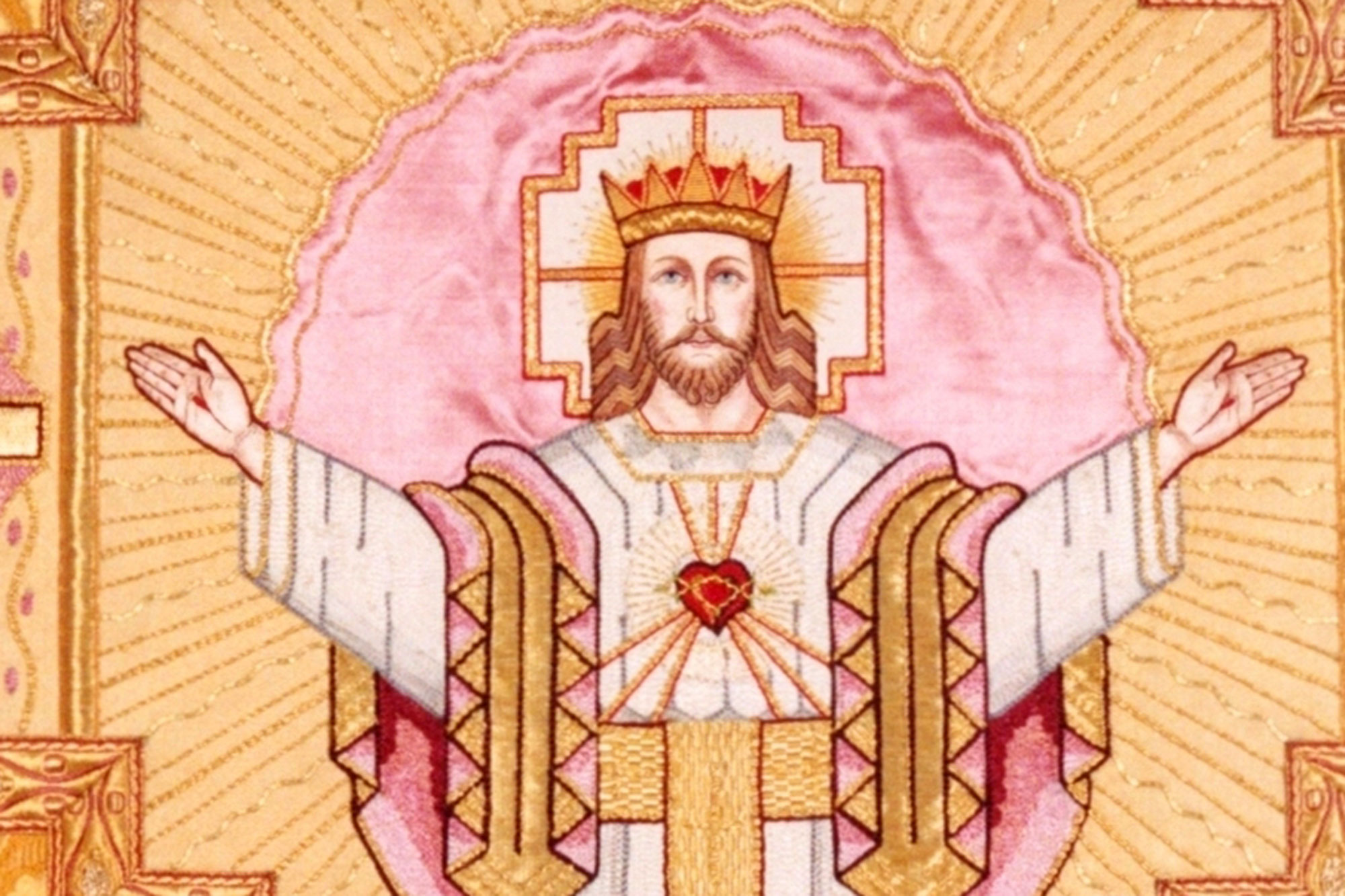 Jesus, der Christus, König der Welt