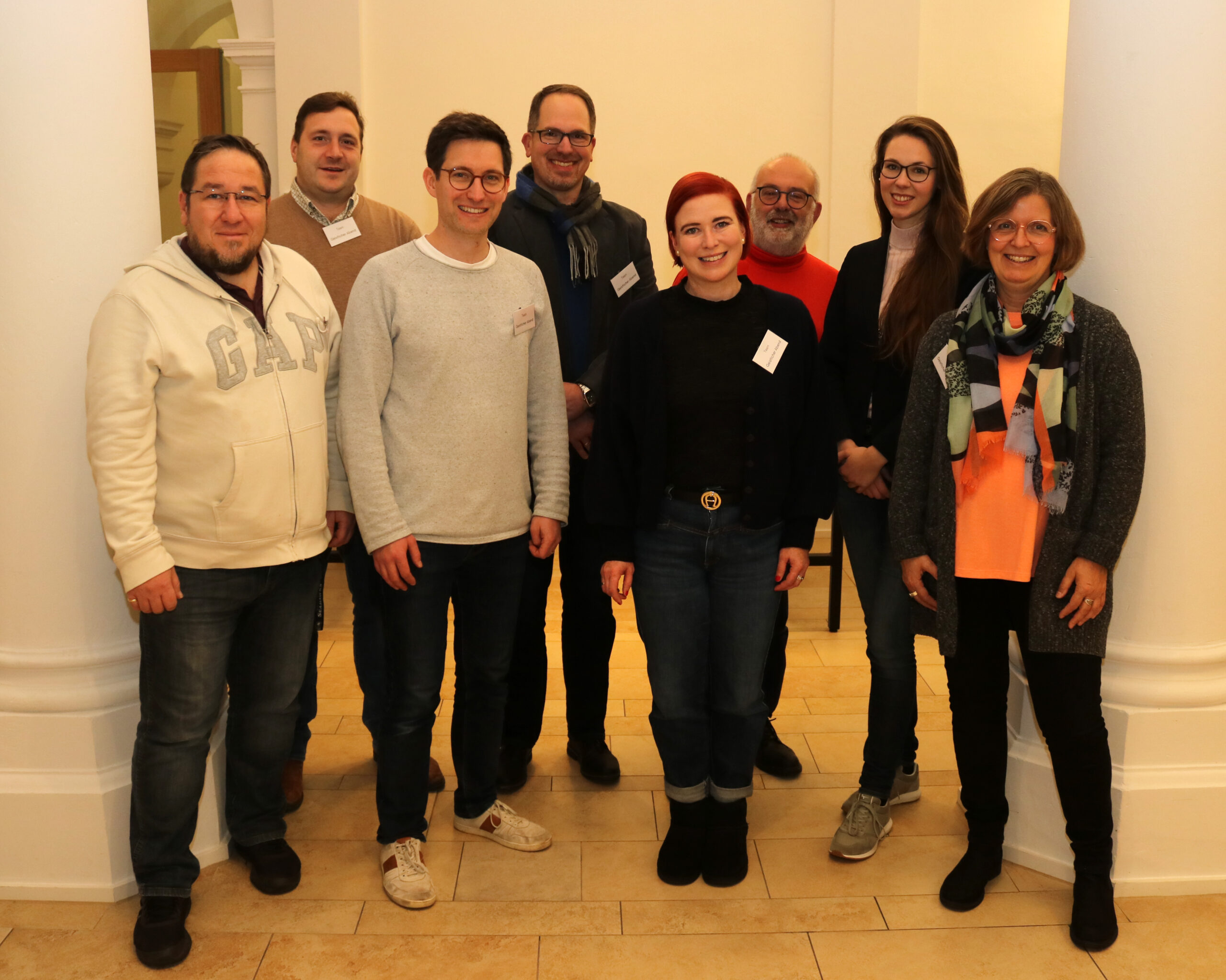 Organisationsteam und Dozentinnen, Dozenten des Geistlichen Abend