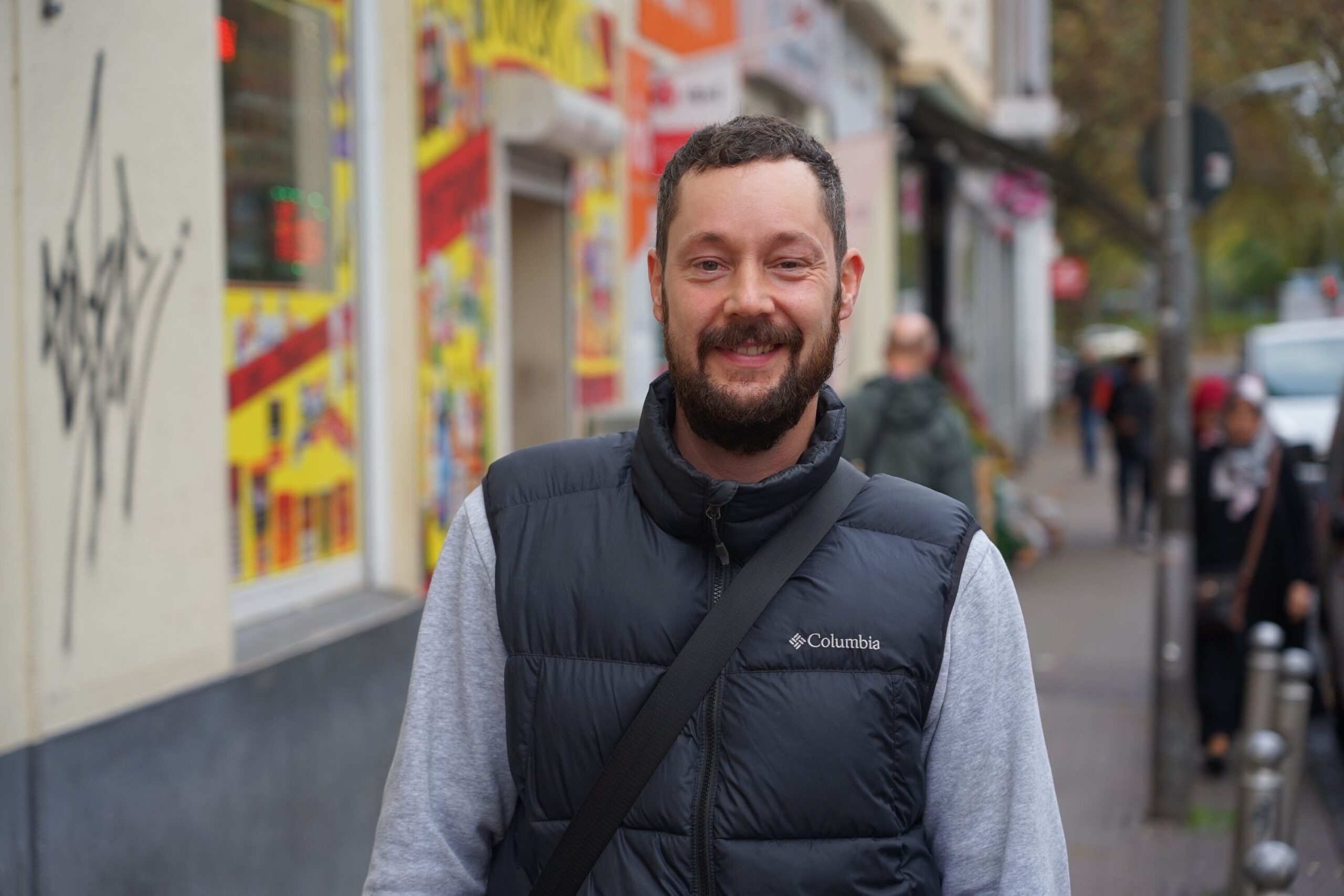 Jan Hünicke, Sozialarbeiter, der Obdachlose in Dortmund unterstützt