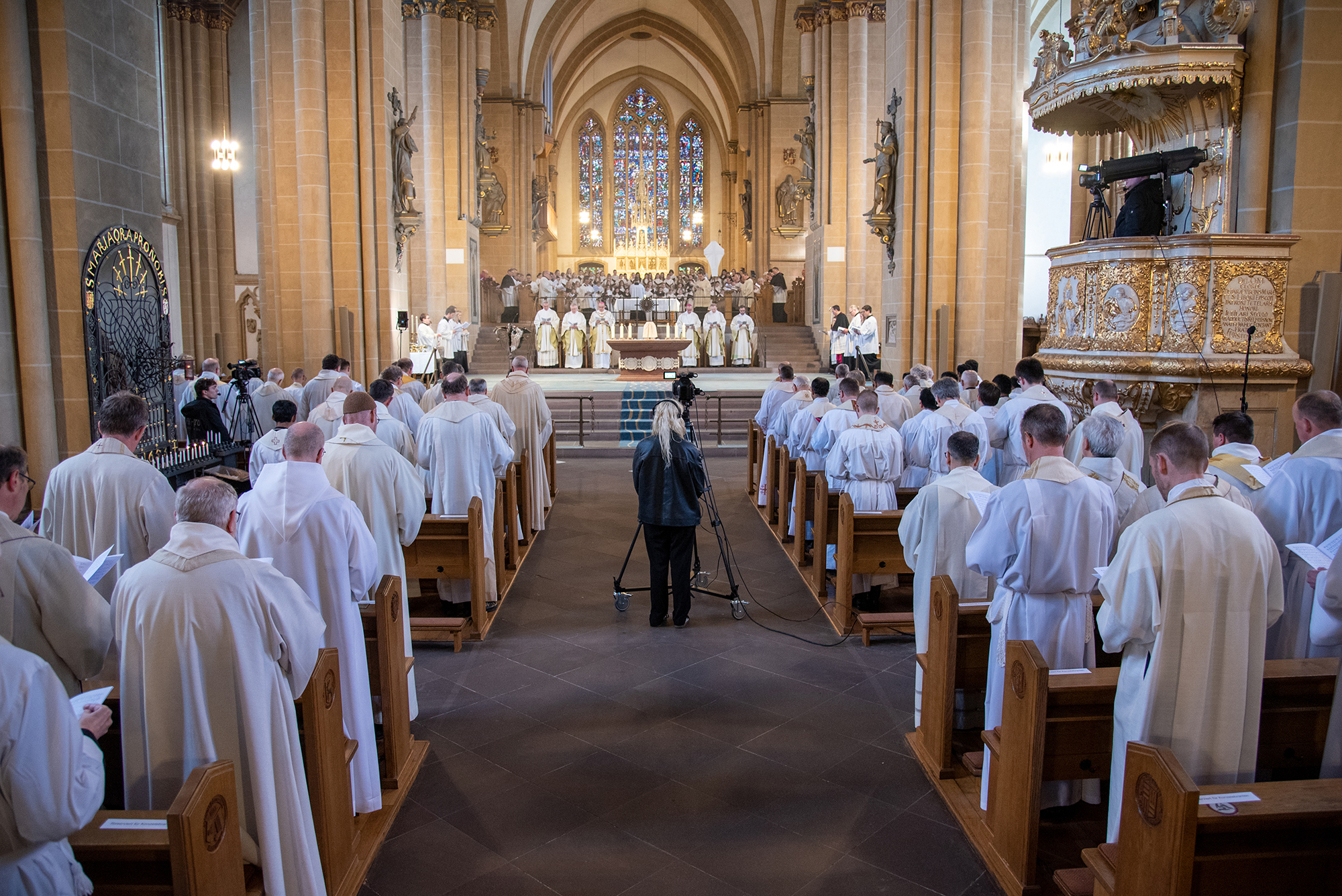 Diözesanadministrator ermutigt zum priesterlichen Dienst. Chrisam-Messe im Paderborner Dom mit Erneuerung des Weiheversprechens und Weihe der heiligen Öle