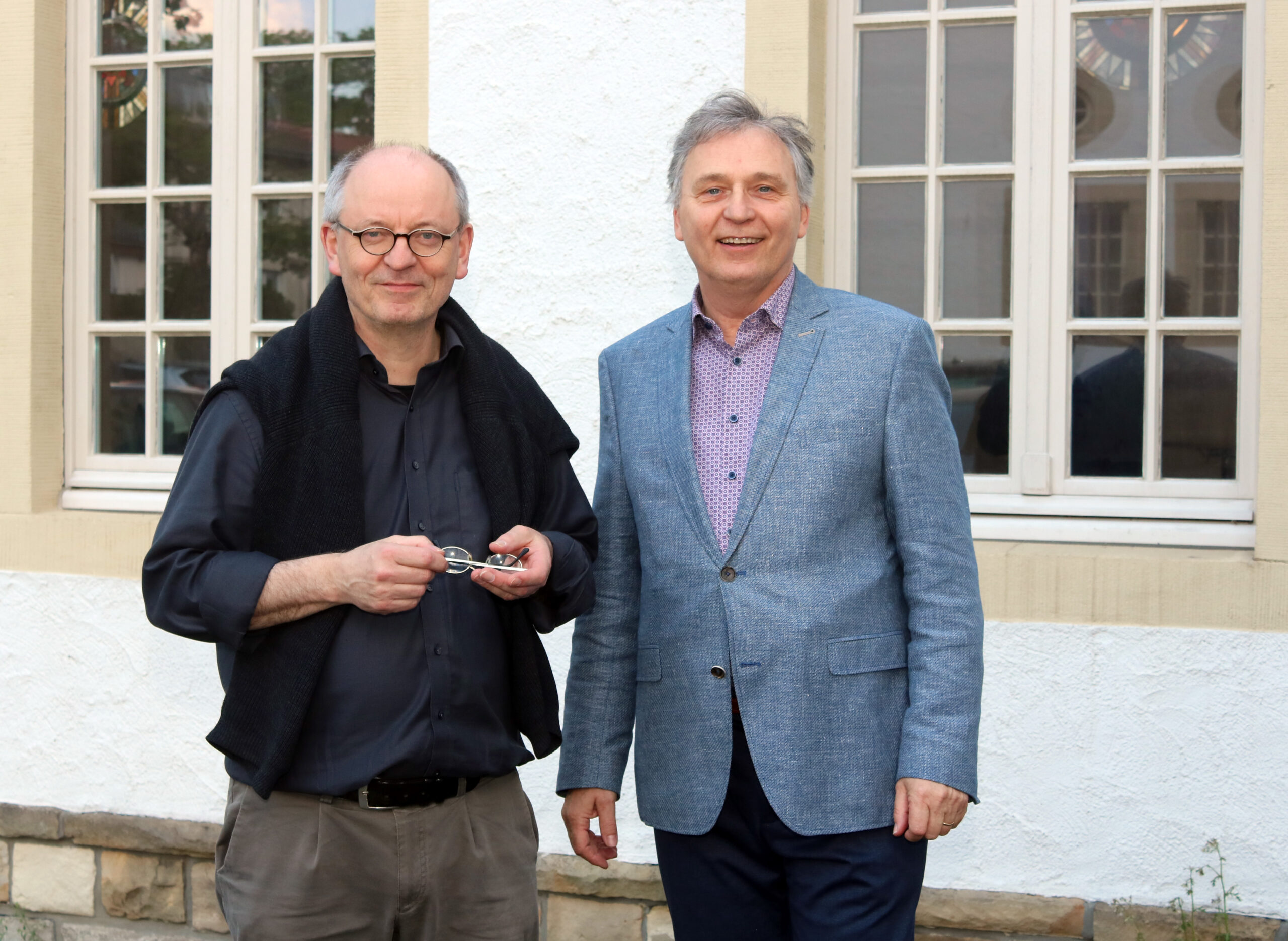 Doppelporträt Prof. Dr. Joachim Negel (links) und Dr. Werner Sosna