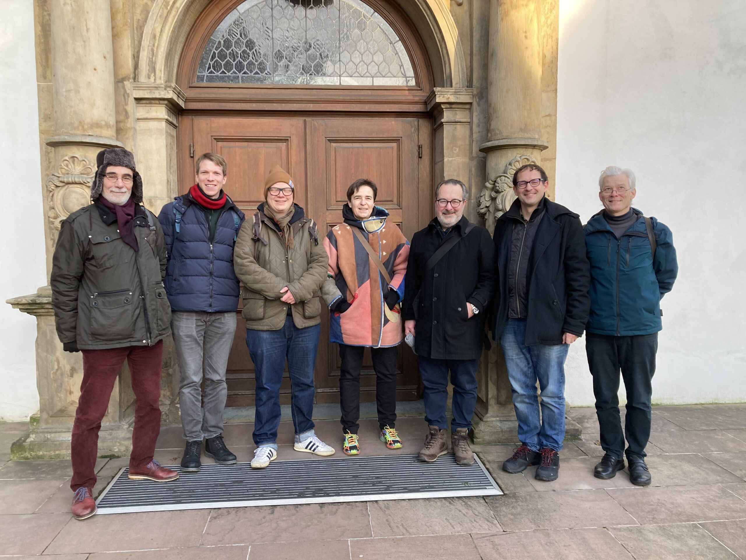 Einige der Komponistinnen und Komponisten beim Vortreffen im Januar 2023