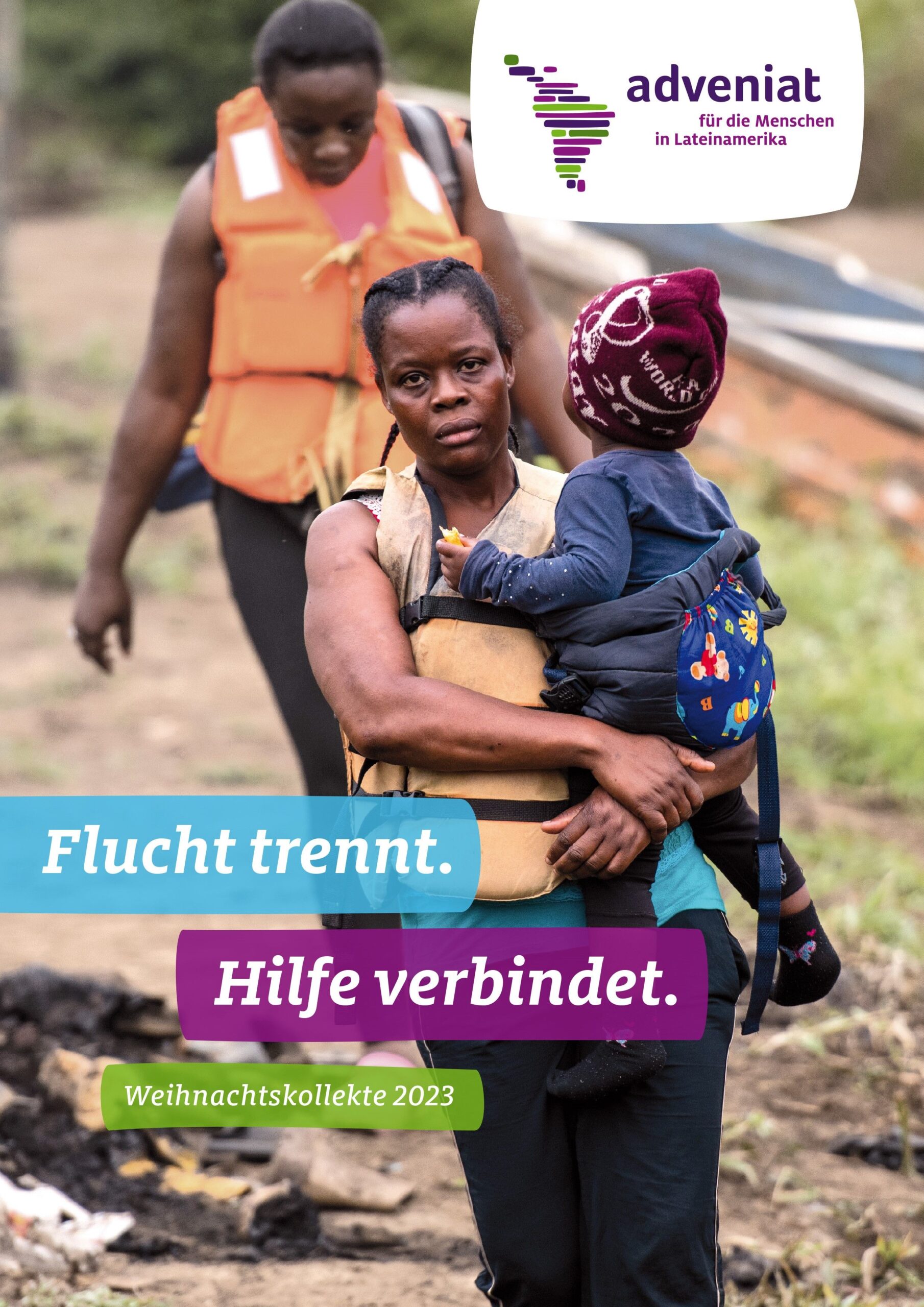 Aktionsplakat zur Adveniat-Weihnachtsaktion