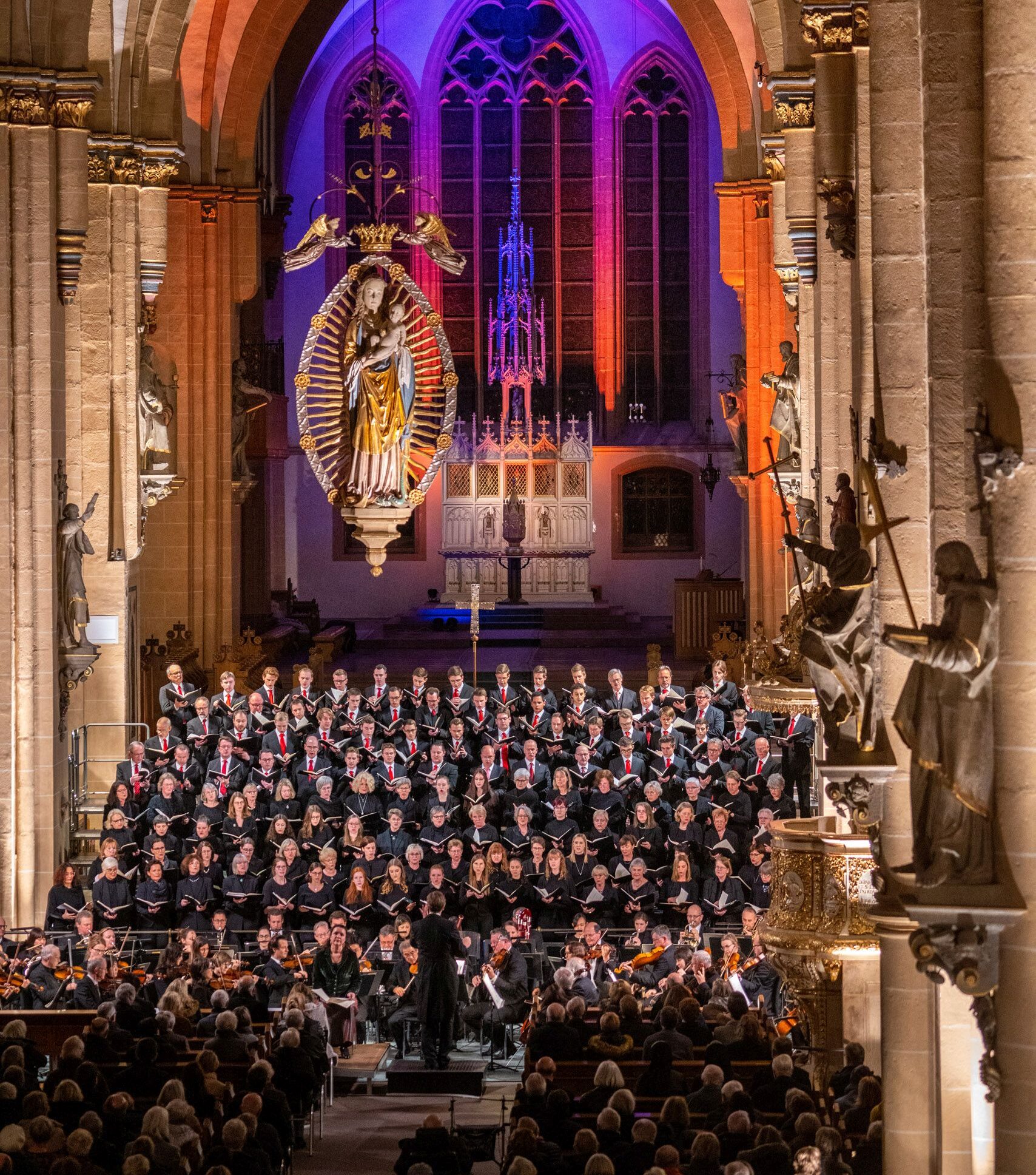 Konzert-Kooperation Paderborner Dommusik / Städtischer Musikverein Gütersloh, Dezember 2019, Hoher Dom Paderborn
