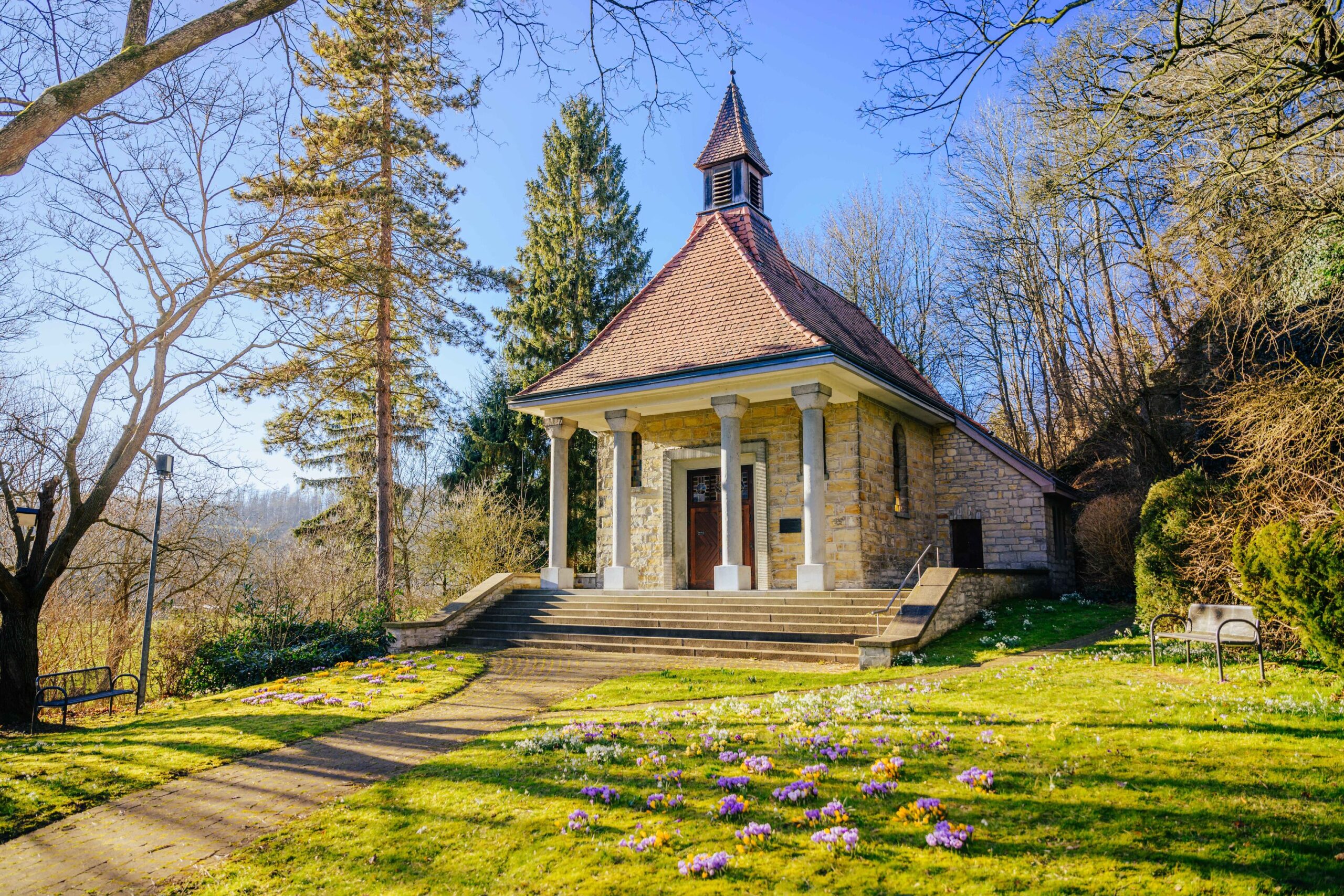 Die Kluskapelle in Ahden