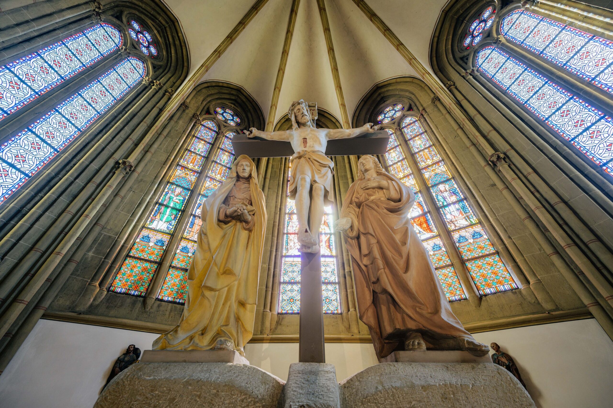 Innenraum der St. Aegidius Kirche in Wiedenbrück