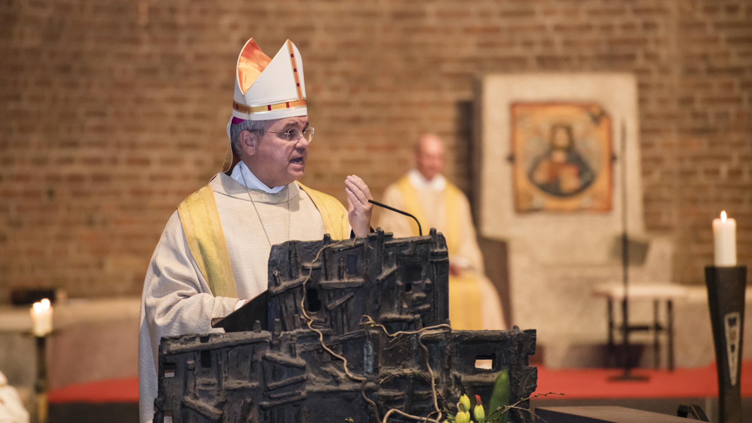 Erzbischof predigt in Königsmünster zum Benediktsfest