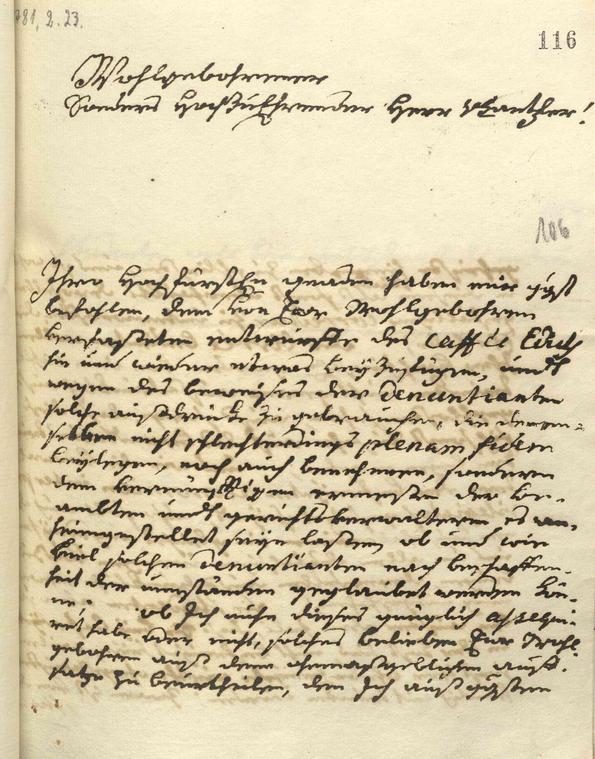 Kaffeelärm von 1781 - Eine Urkunde, die für viel Aufruhr sorgte