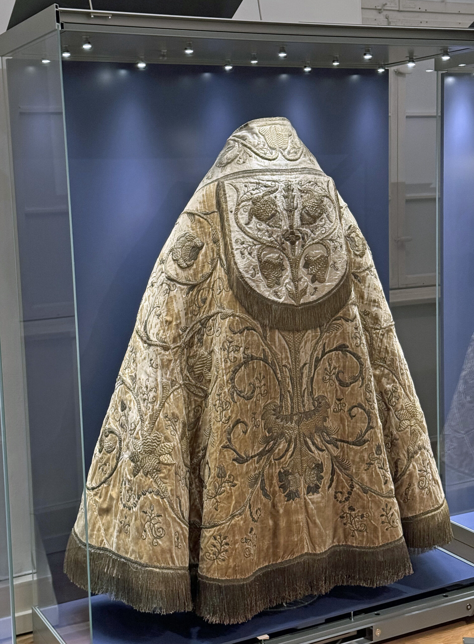 Ein kostbares Messgewand aus der neuen Dauerausstellung in Corvey