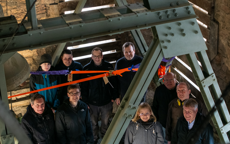 Die Läutemannschaft aus St. Cäcilia Werl-Westönnen.