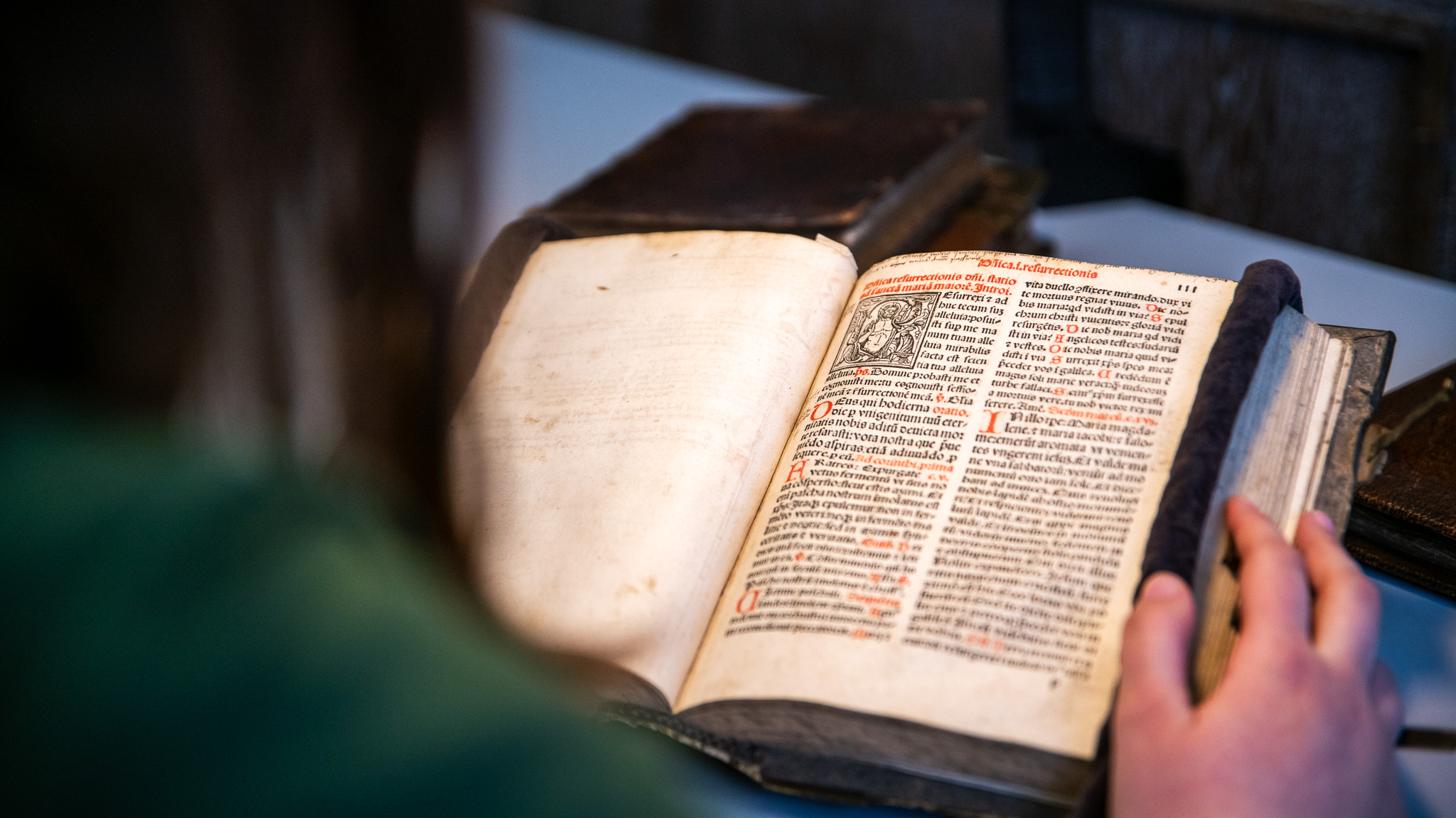 Missale (Messbuch) 16. Jahrhundert, Liturgie Ostersonntag