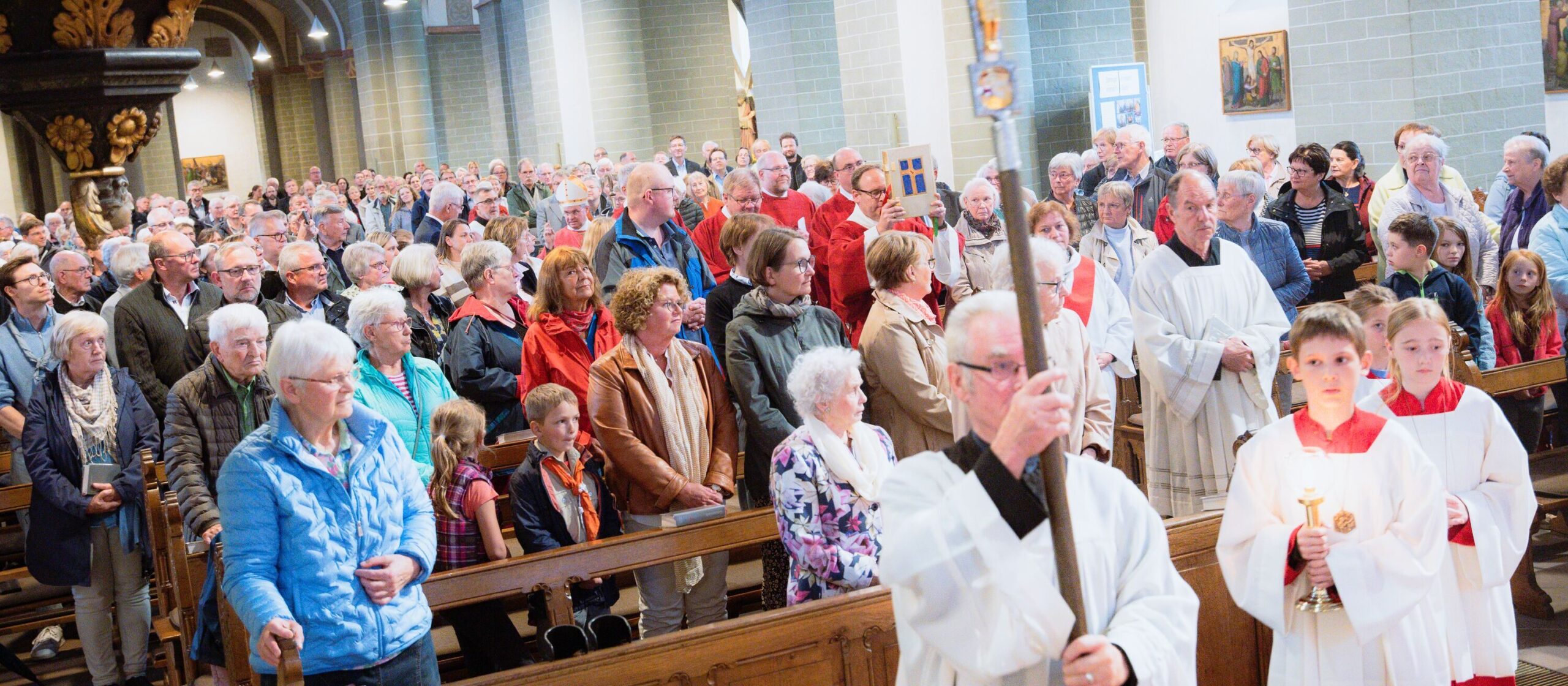 Heilige Messe bei der Dekanatsreise im Dekanat Hellweg