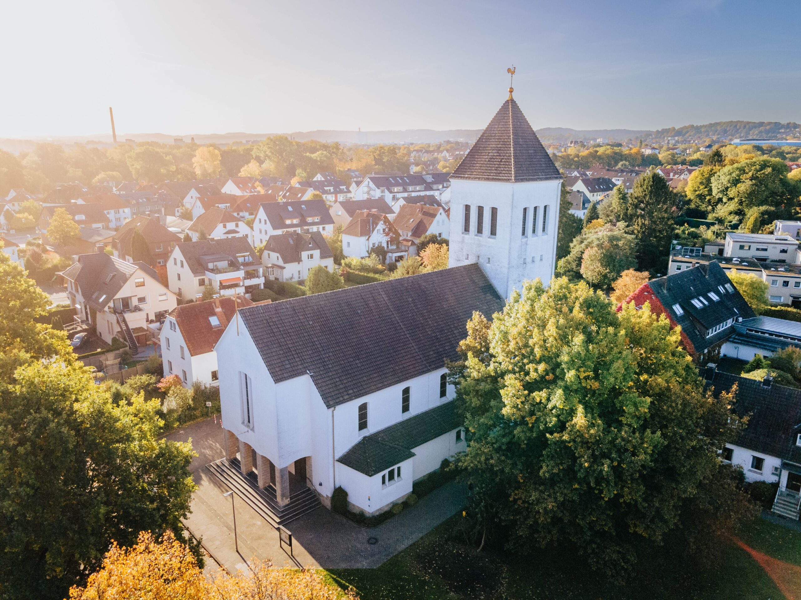 Pfarrei Christkönig Gellershagen Außenansicht