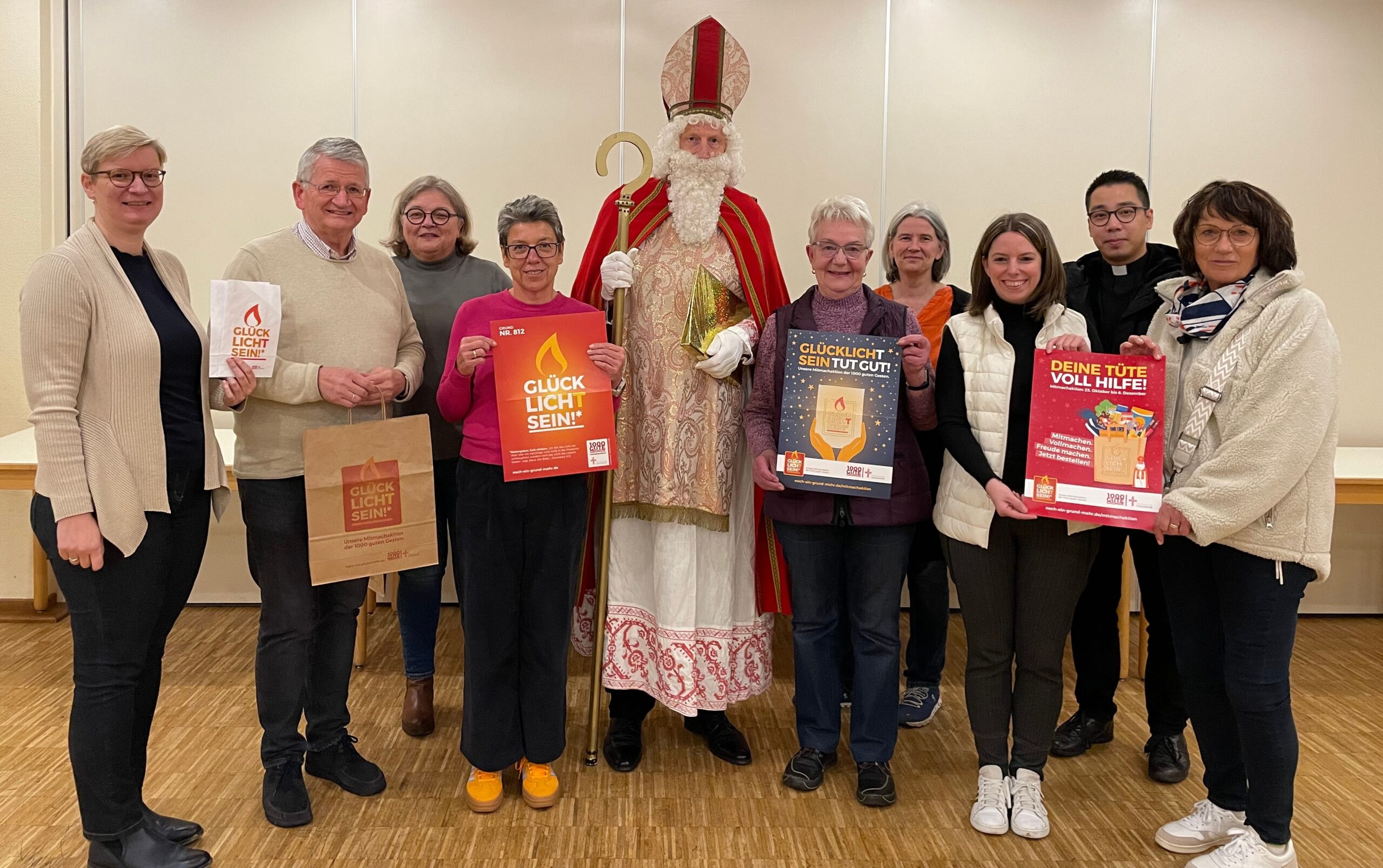 In Büren kommt der Nikolaus auch zu Ostern