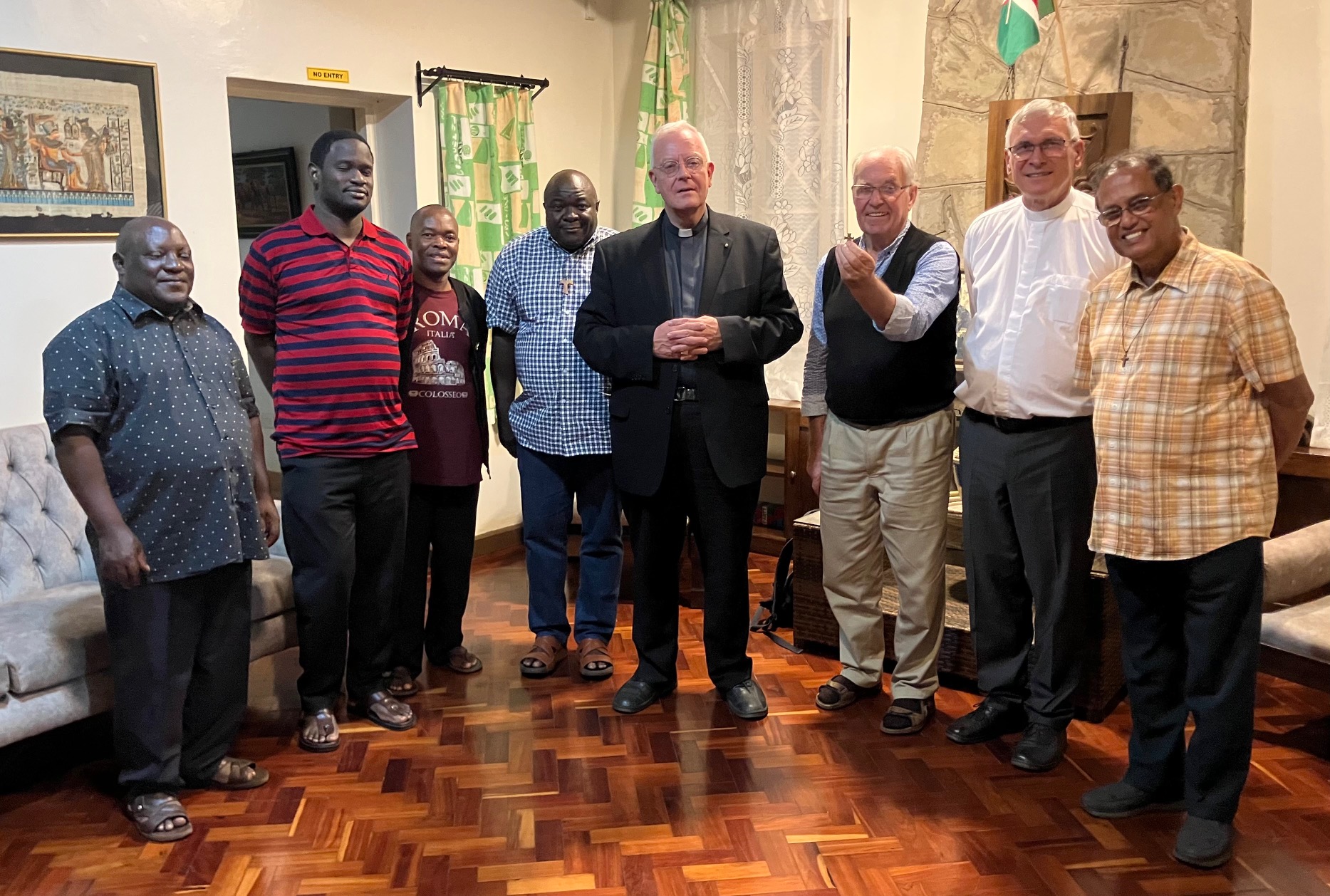 Beim Provinzialat der Franziskaner in Nairobi (Kenia).