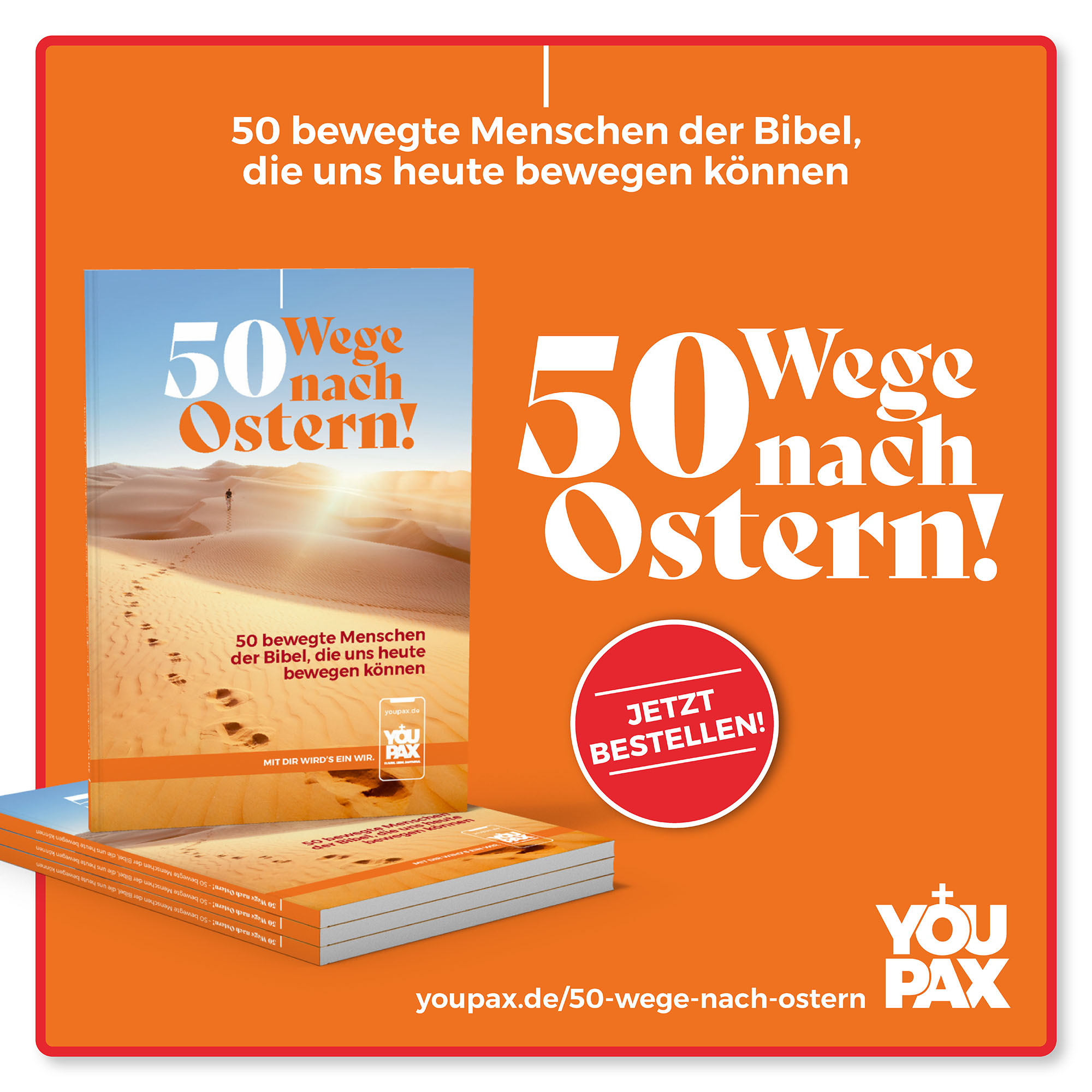 50 Wege nach Ostern - der Osterbegleiter von YOUPAX