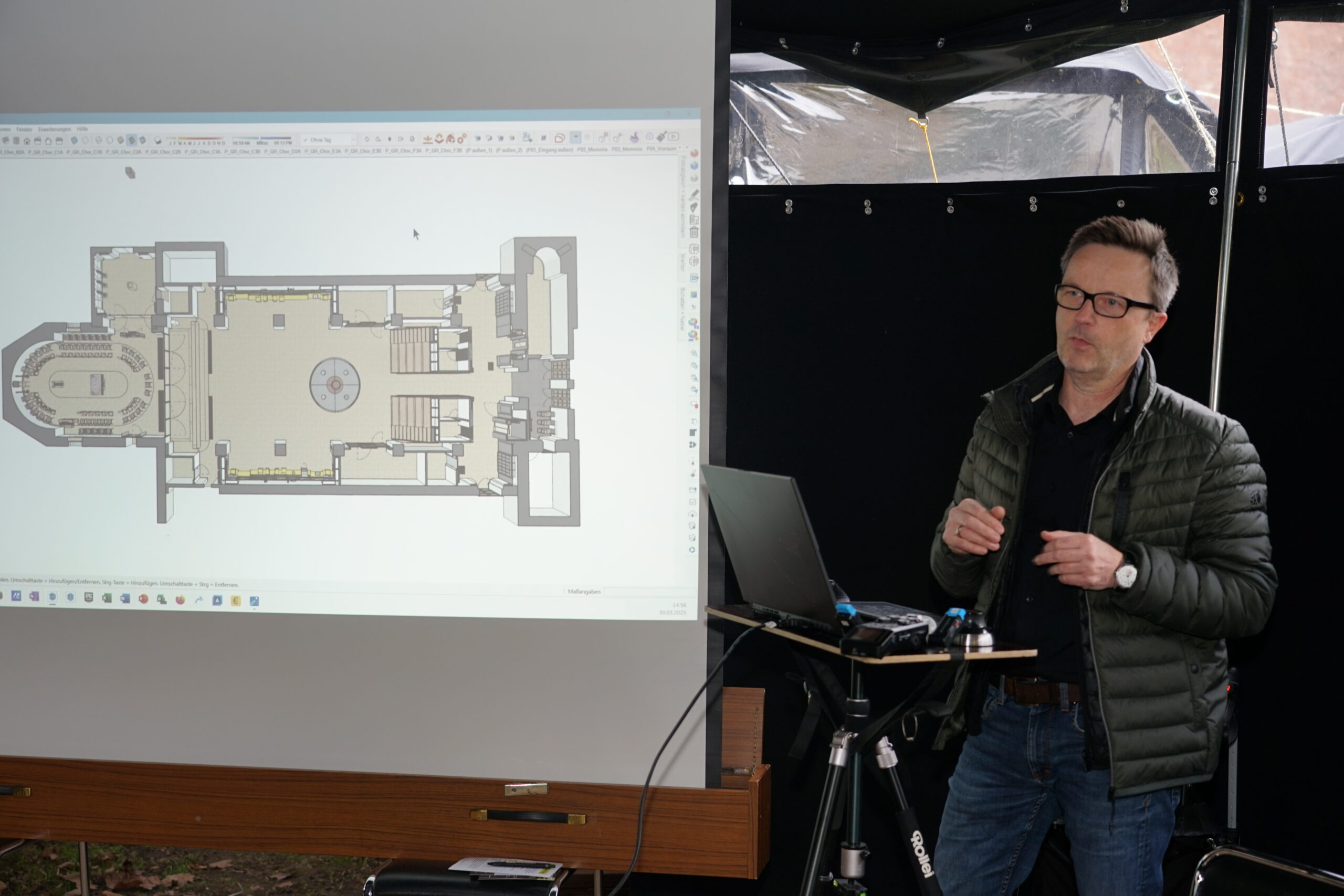 Innenarchitekt Ludger Schwarze-Blanke.