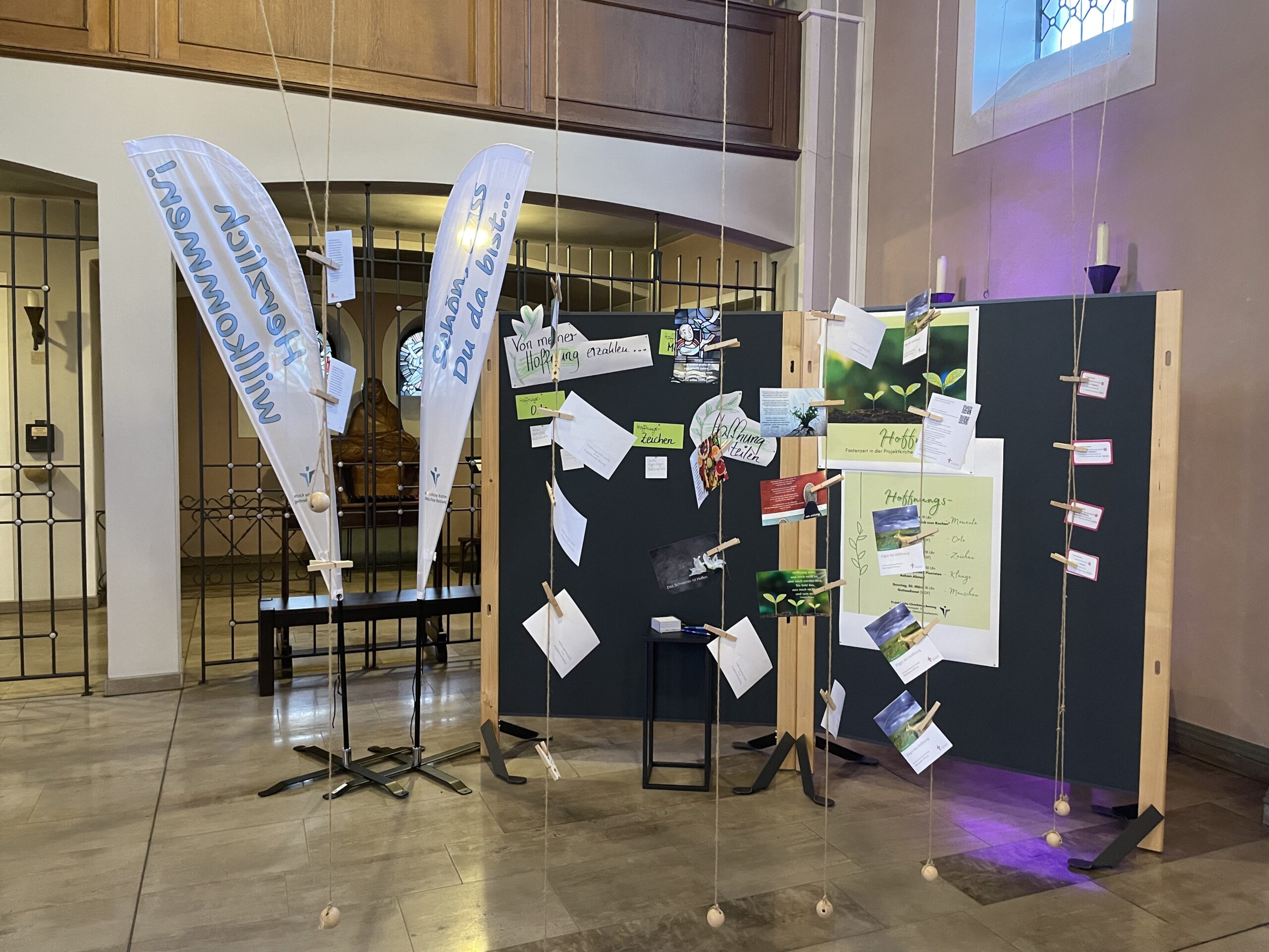 Einblick in die Projektkirche Christkönig in Bestwig
