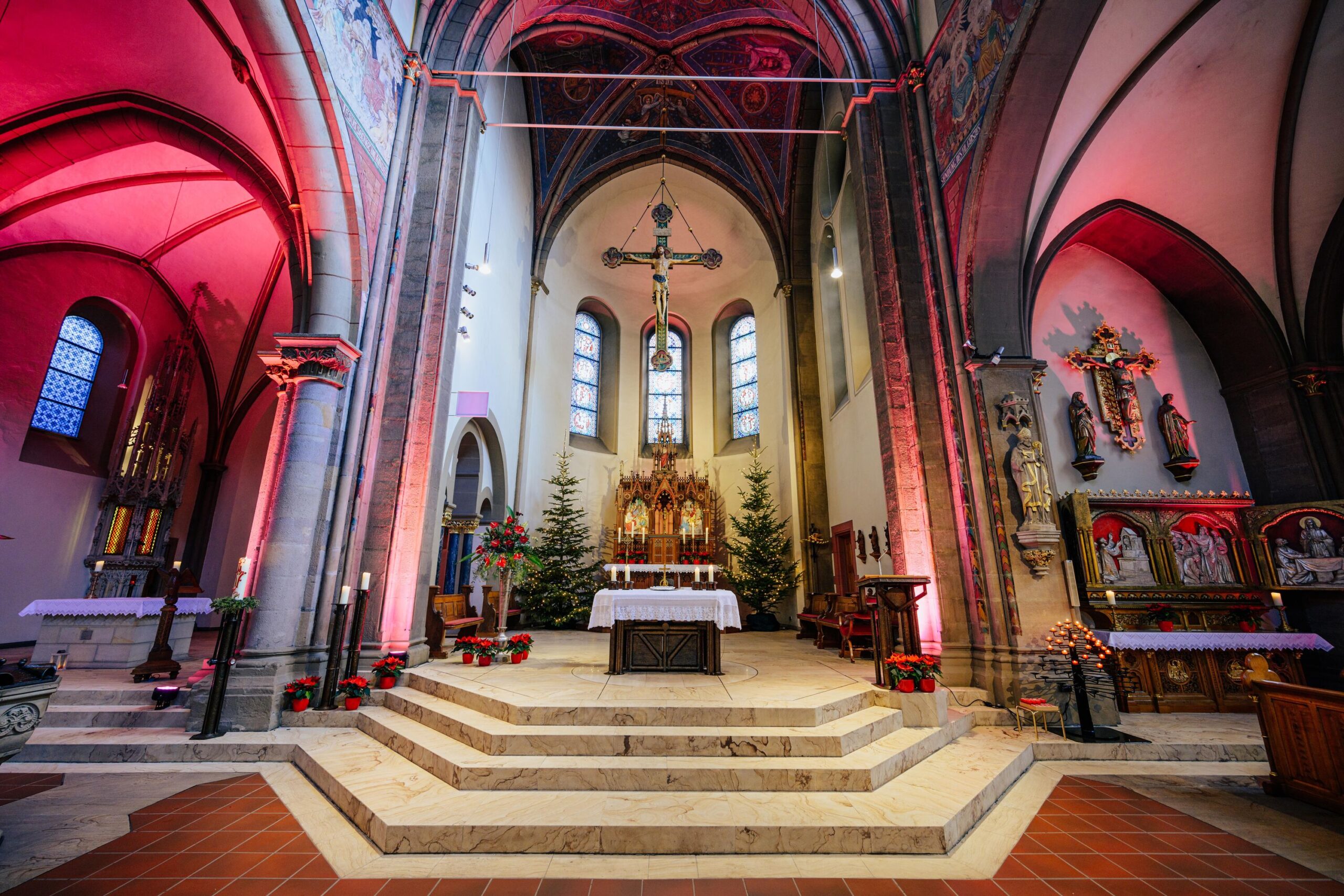 Innenansicht St. Lambertus in Castrop-Rauxel