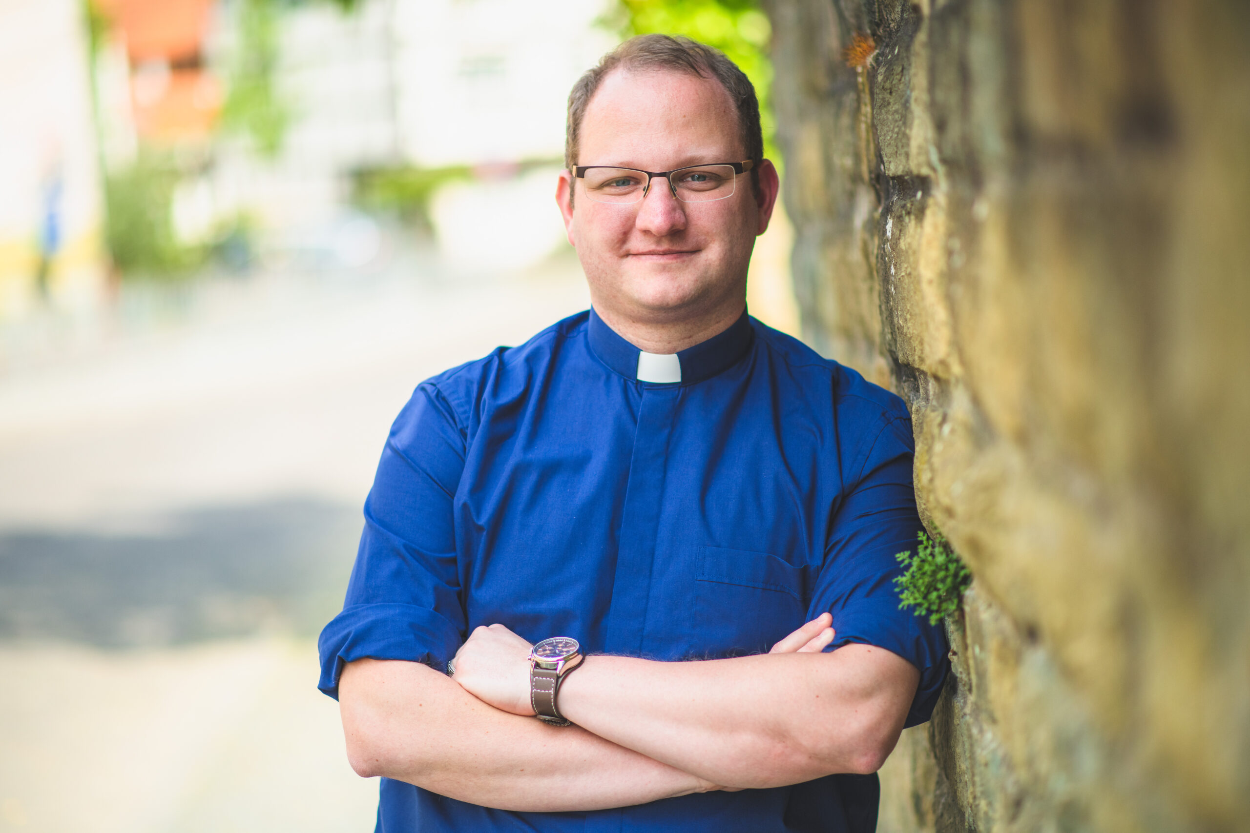 Porträt Pastor Michael Stiehler