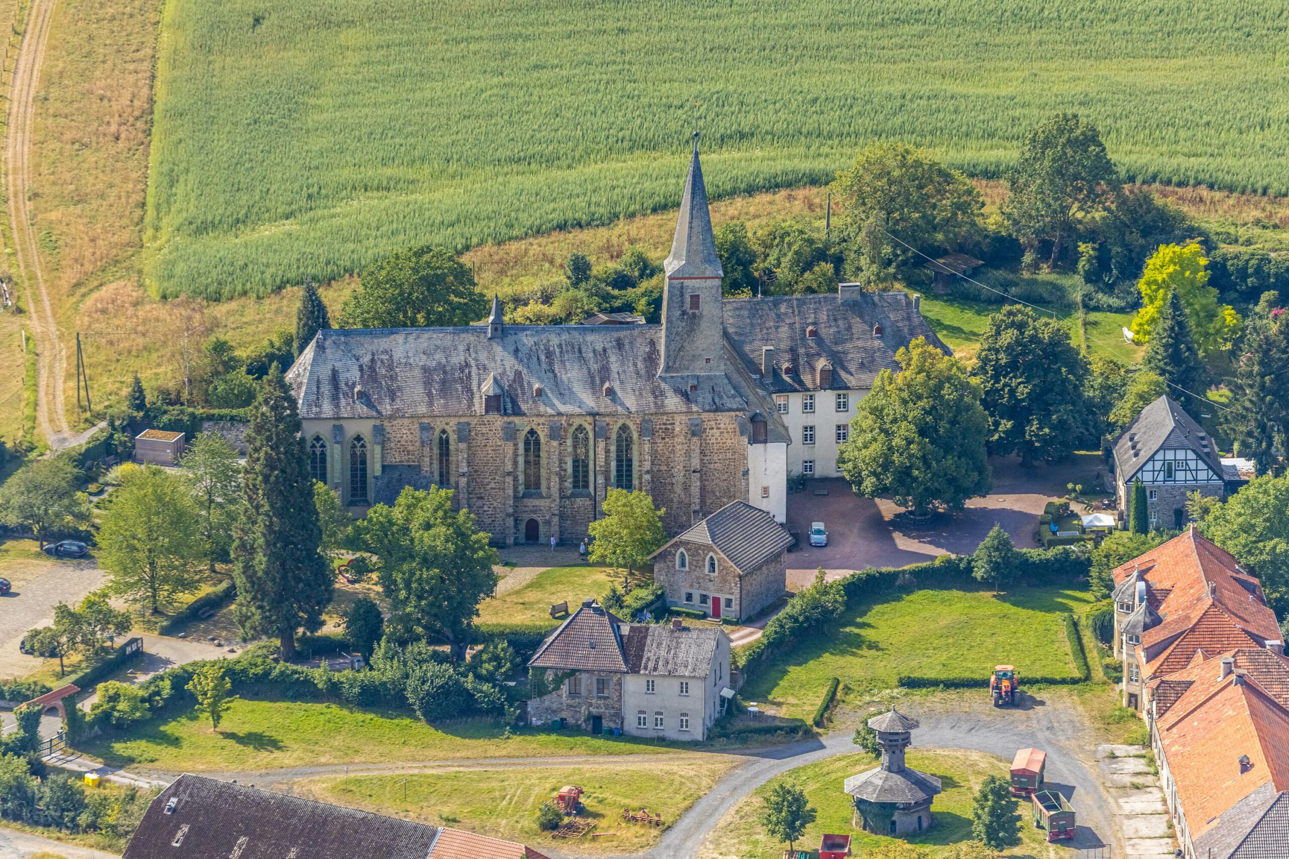 Ansicht des Klosters Oelinghausen