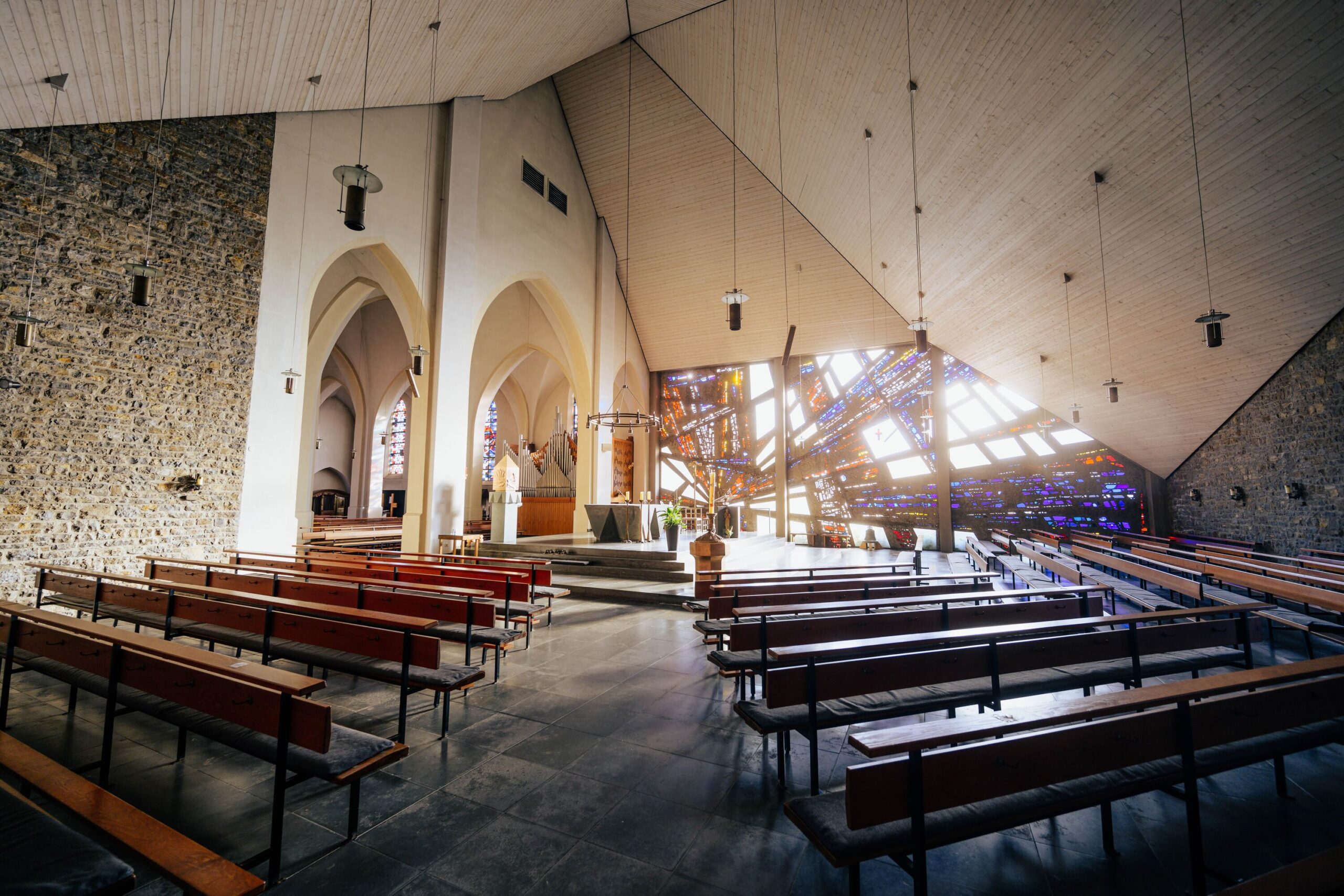 Innenansicht Pfarrei St. Johannes Baptist Schildesche