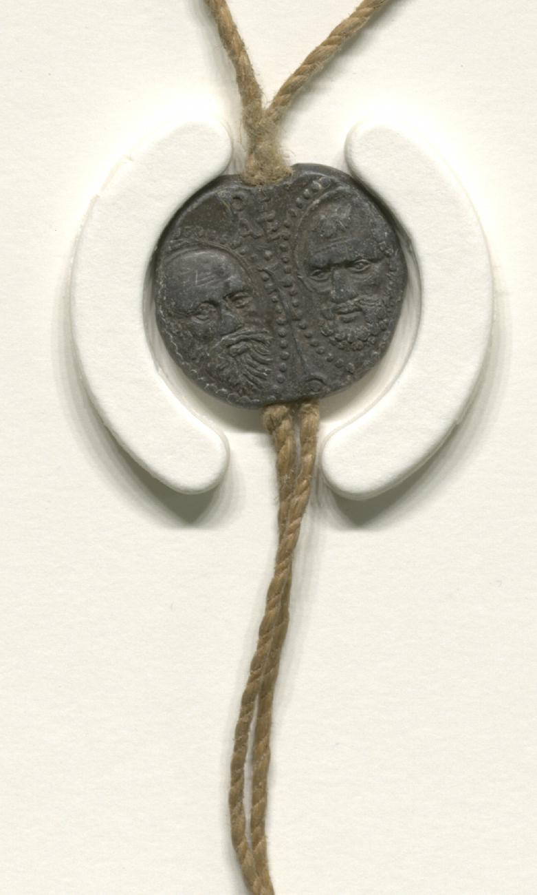 Bleibulle an Hanffäden