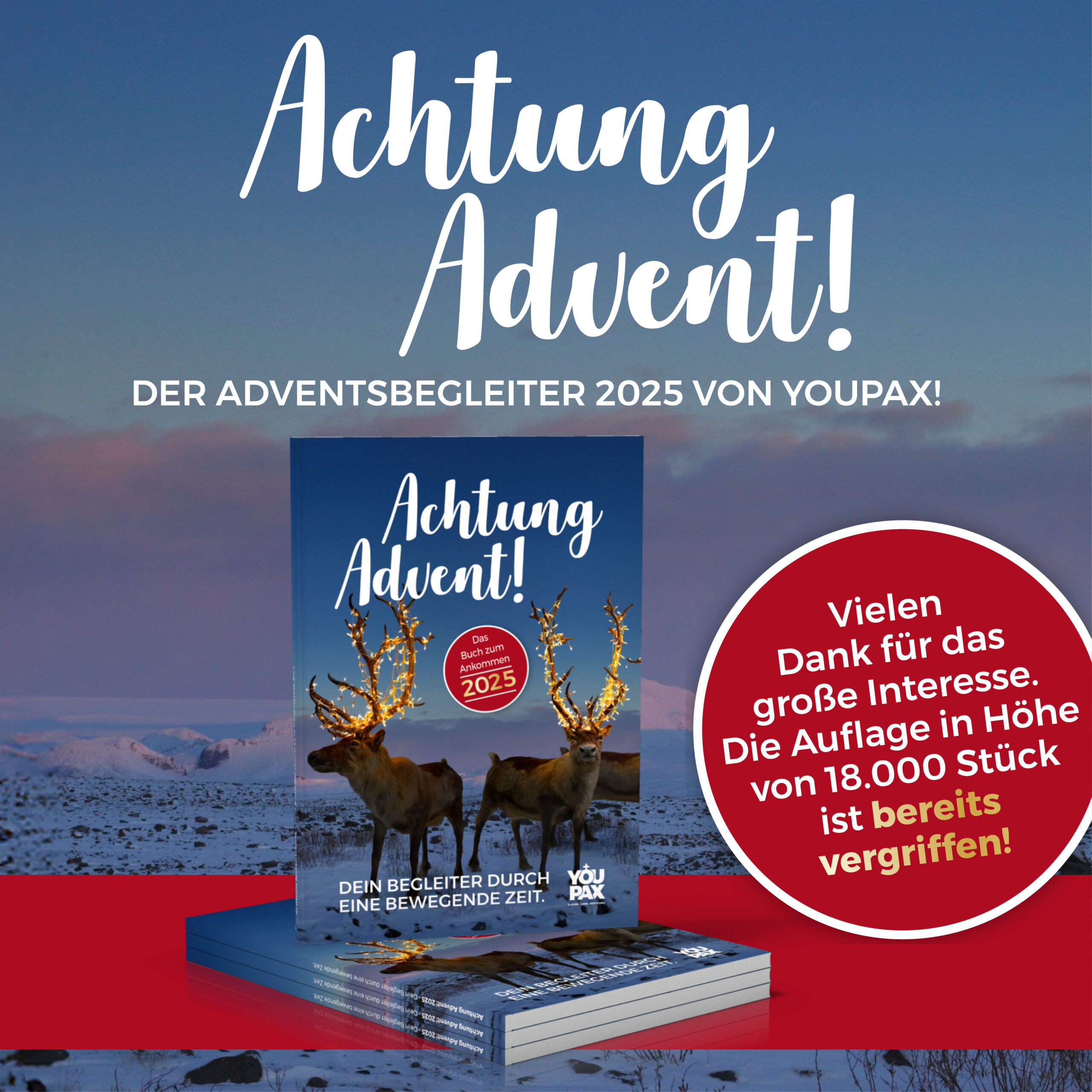 Achtung Advent! 2025 ist ab sofort als pdf erhältlich.