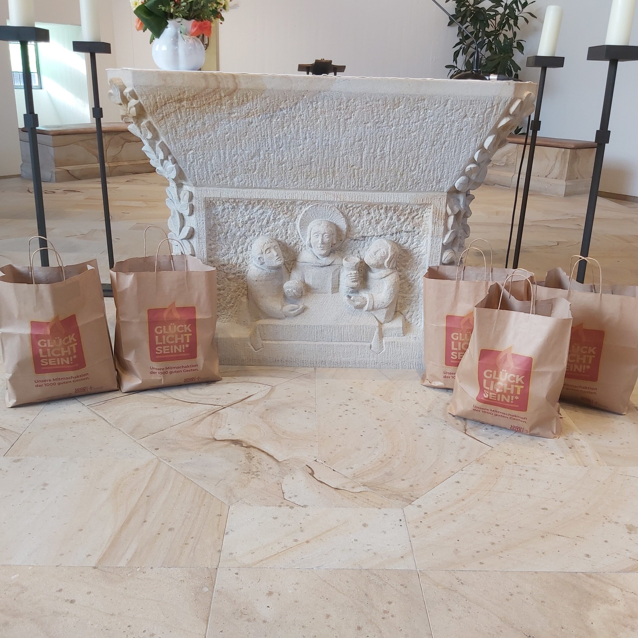 Erste GLÜCKLICHT/T-Tüten in Bad Sassendorf