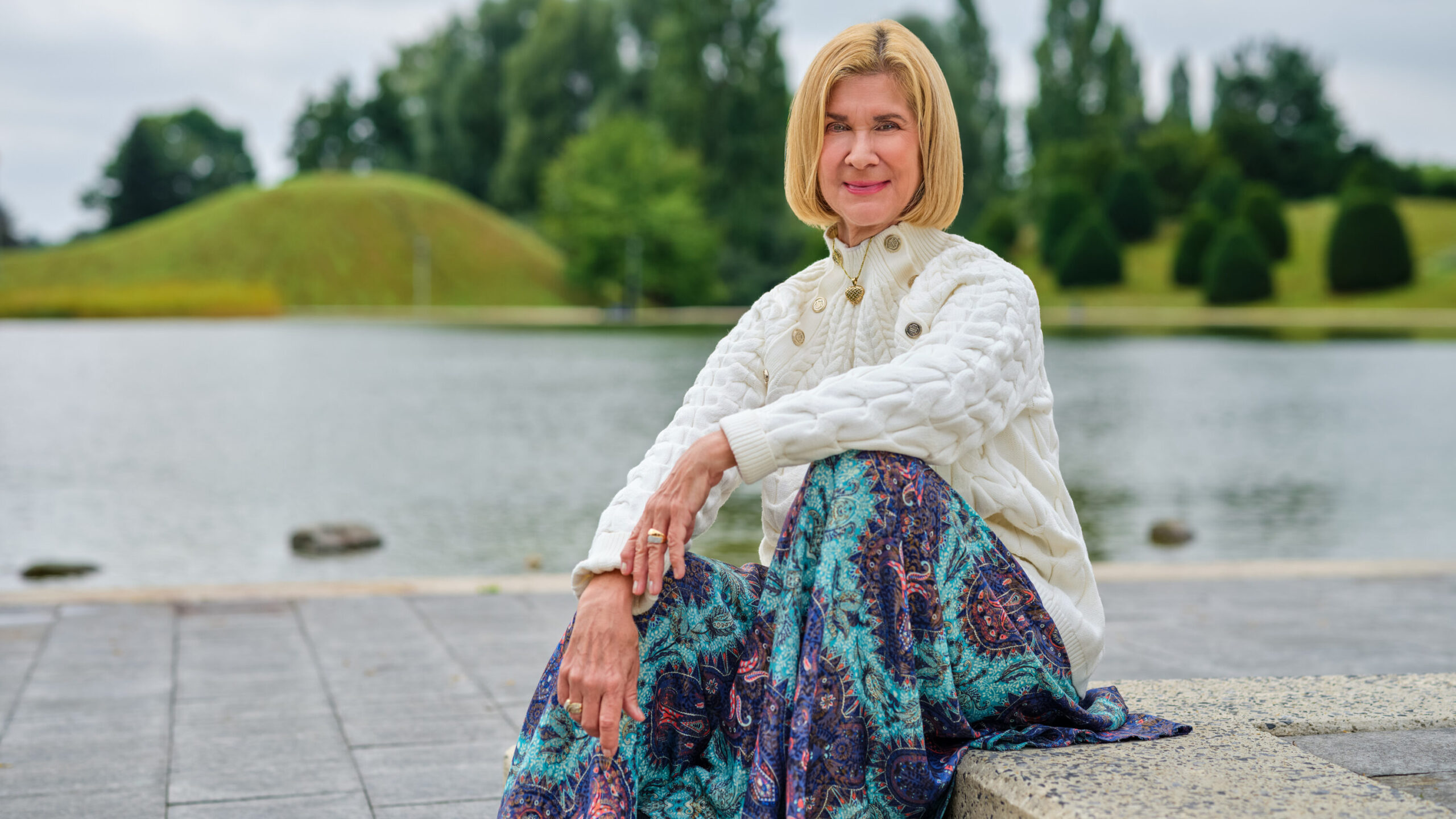 Brigitte Mohn führt die Bertelsmann Stiftung in Gütersloh und engagiert sich gesellschaftlich stark.