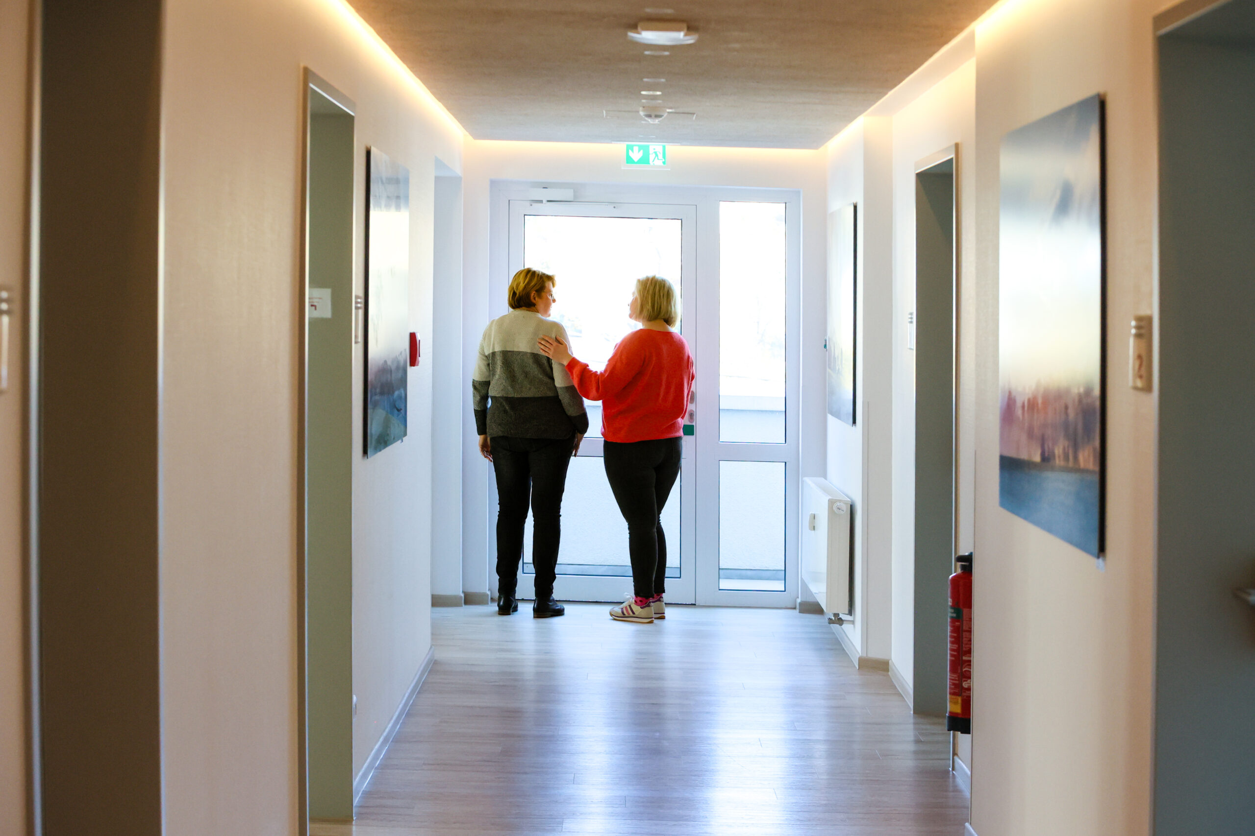 Hannah Franzen im Hospiz