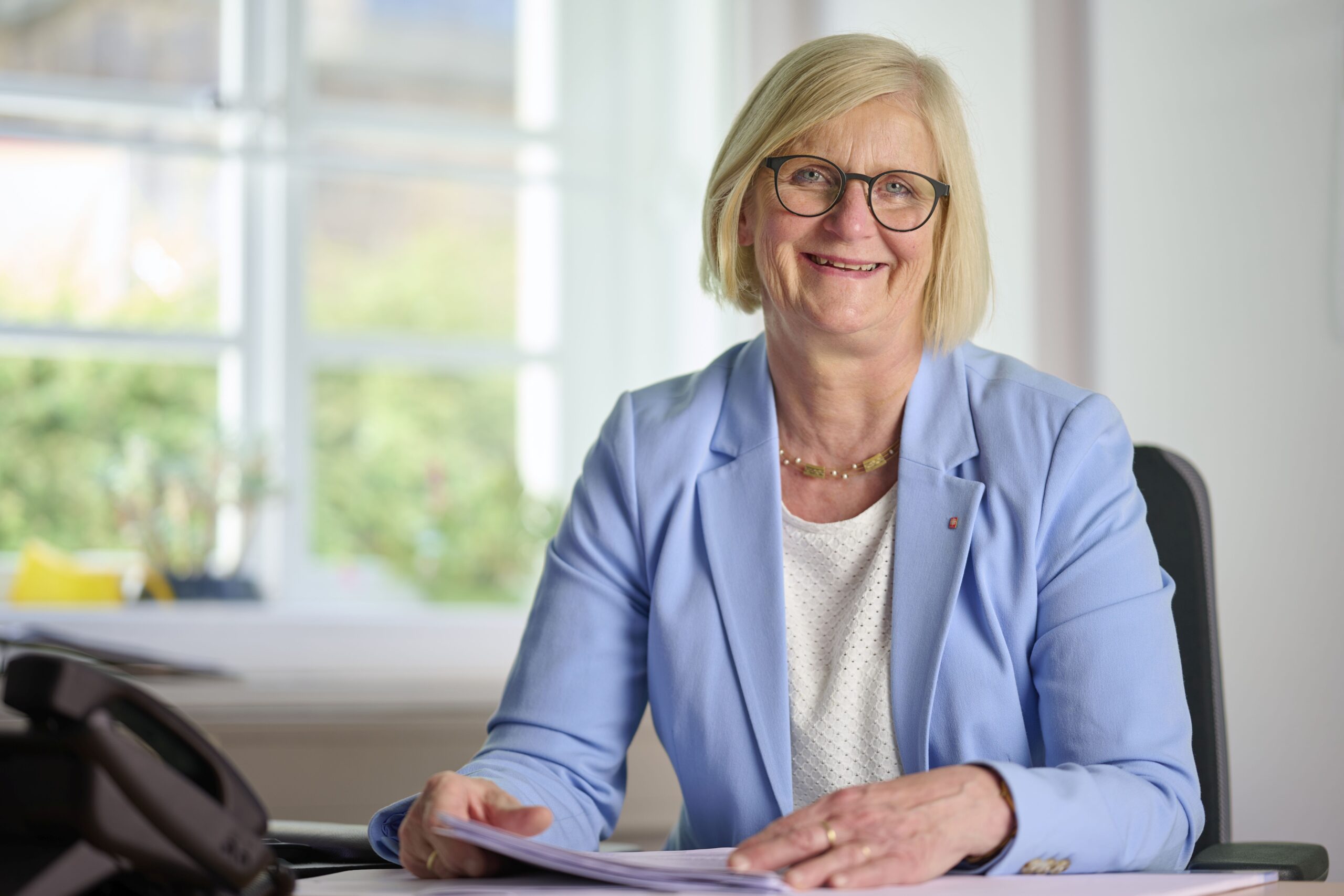 Porträt von Susanne Leimbach, Caritasverband Minden