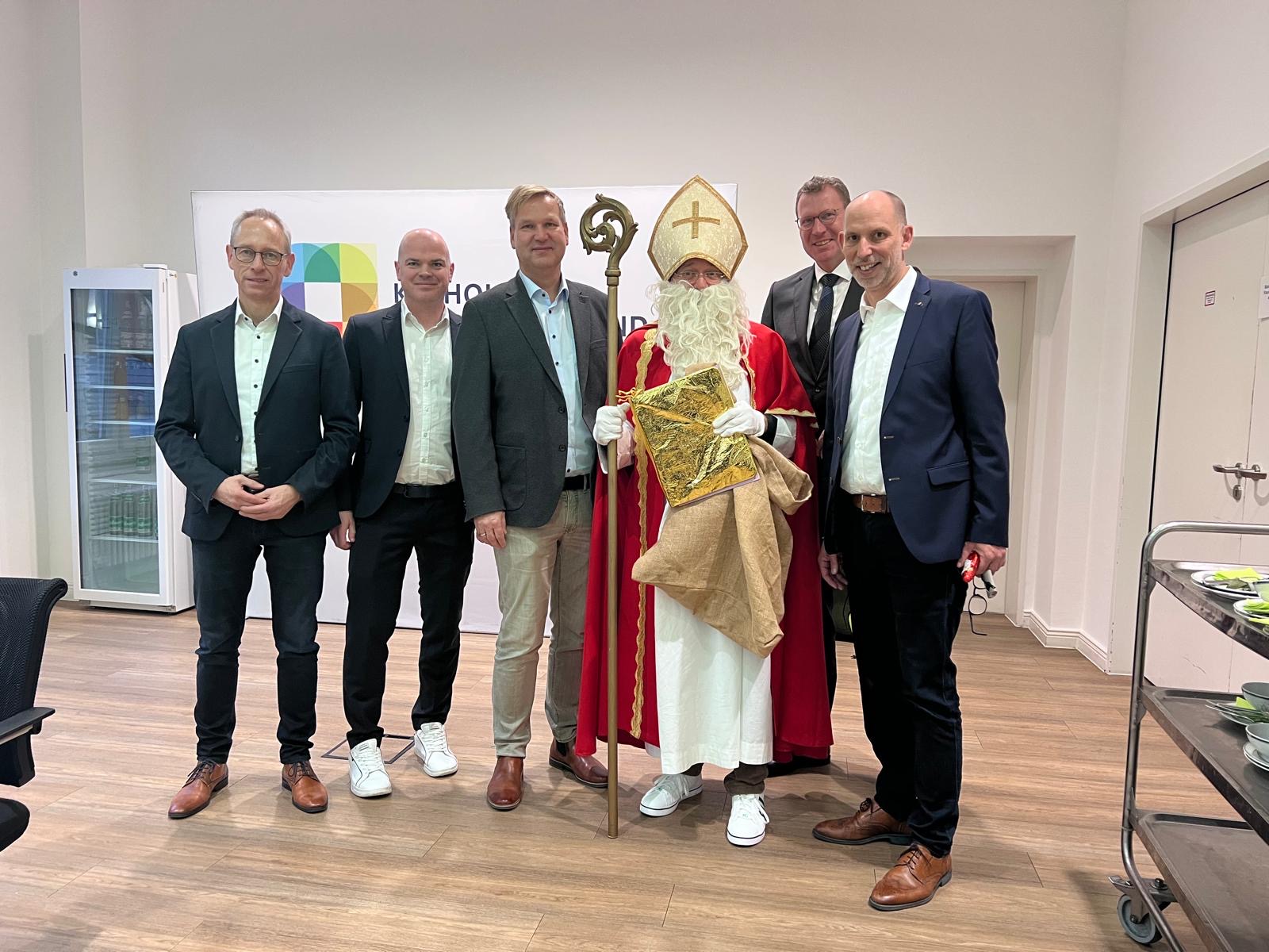 Nikolaus beim Hospitalverbund Hellweg in Unna