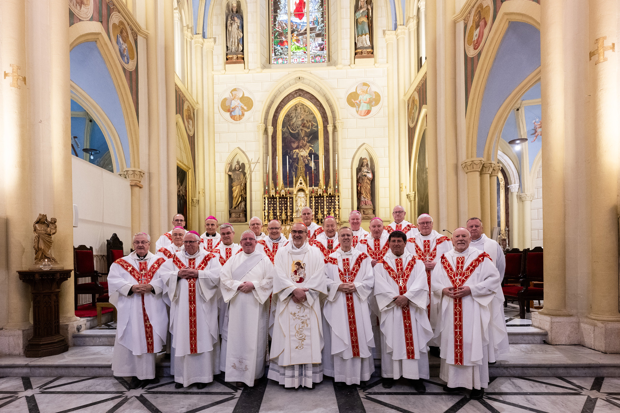 2026: Feier der Heiligen Messe beim 25. Internationalen Bischofstreffen in der Konkathedrale in Jerusalem