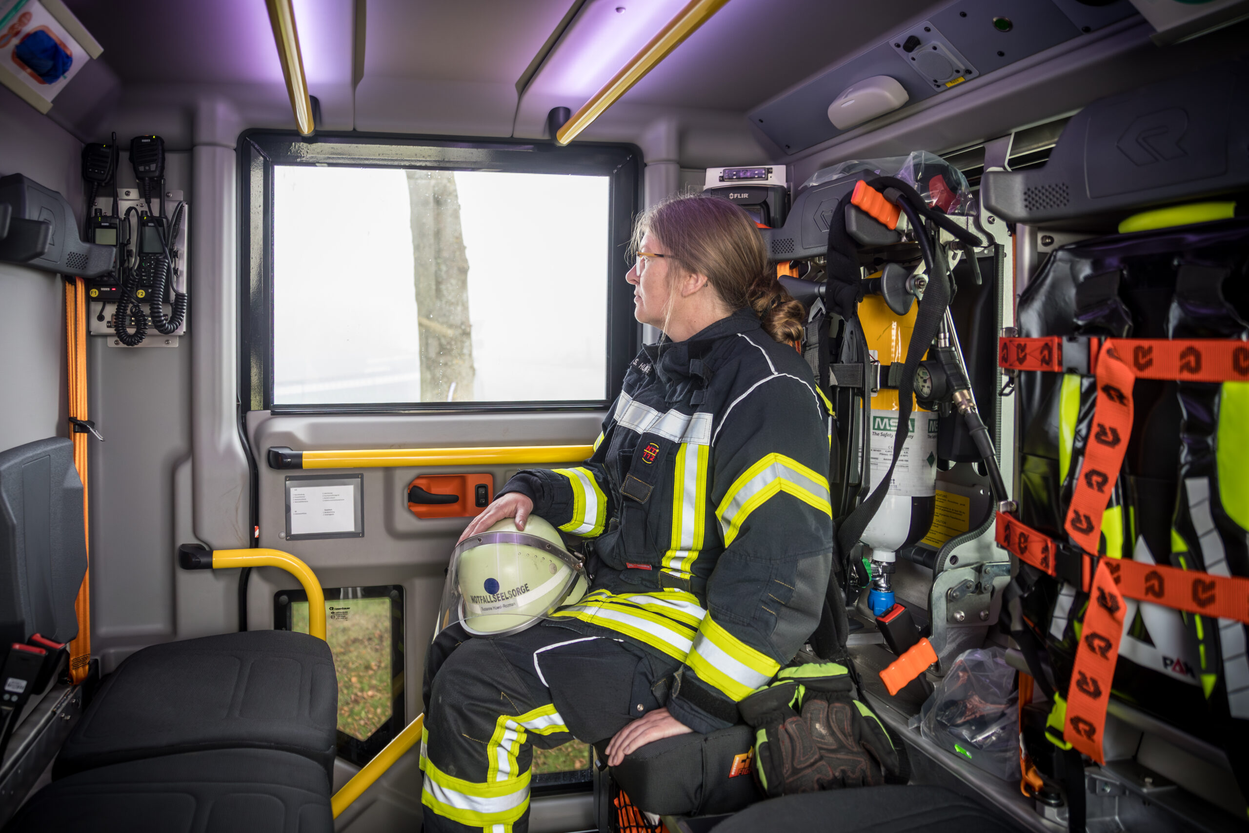 Susanne Hüwel-Rozmans Dienst für die Feuerwehr