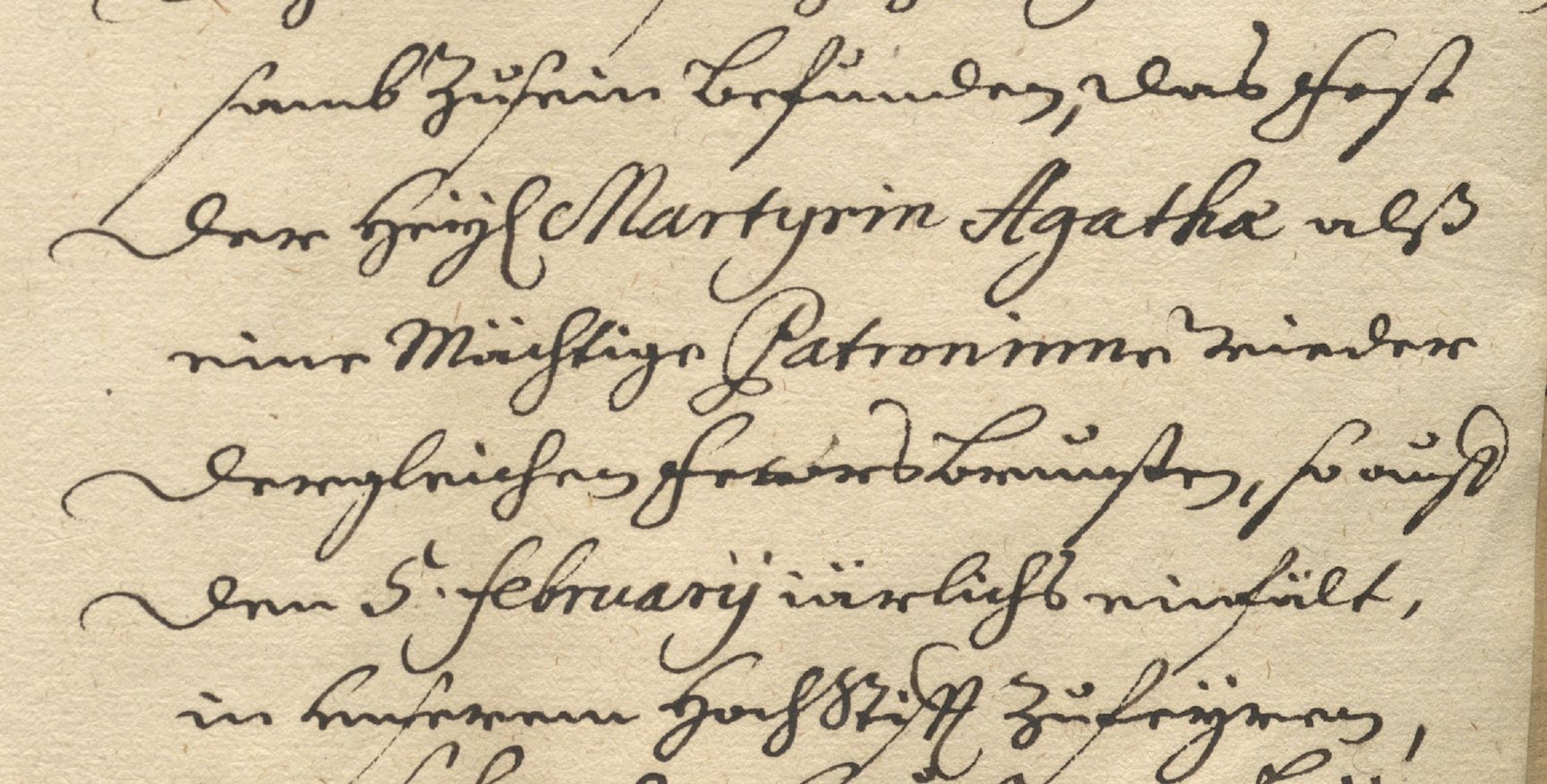 Archivalie Agatha Febrauer 2026