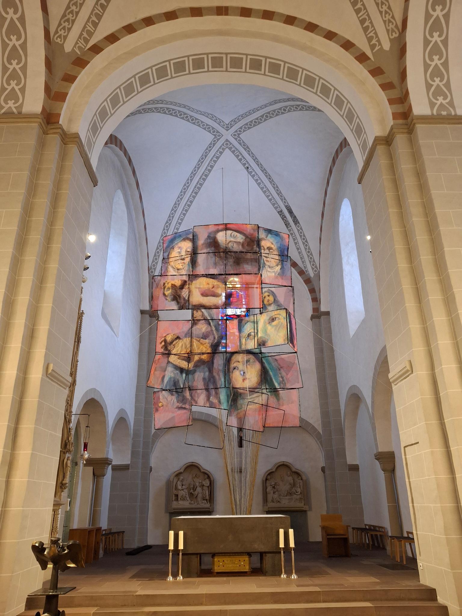 Fastentuch in der Gaukirche