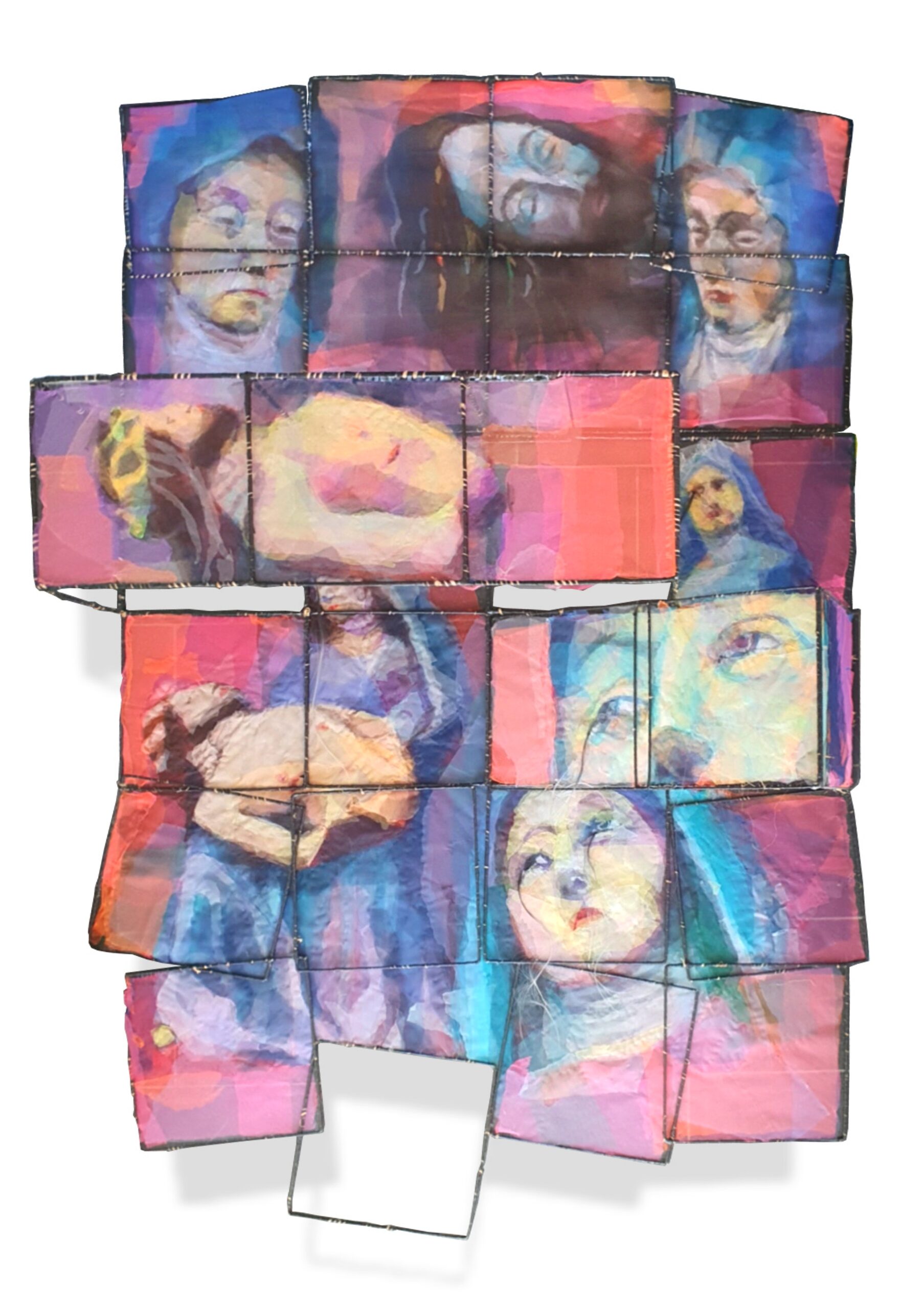 Fastentuch Fenster Gaukirche 2026