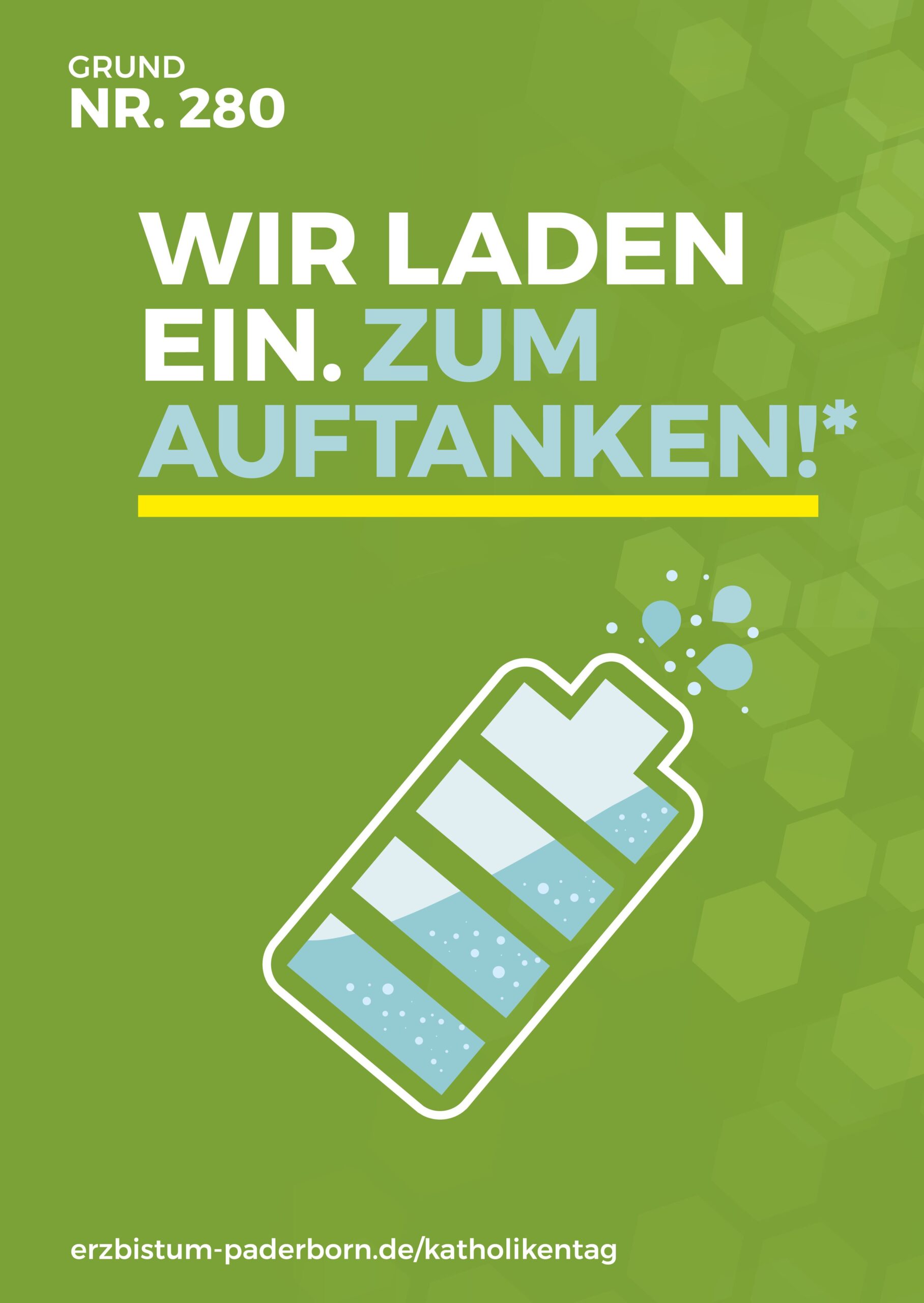 Illustration einer halbvollen Batterie